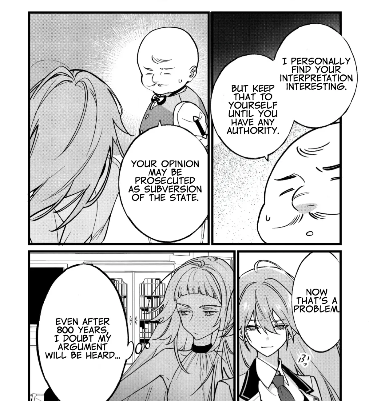 Doteihen Reijou ni Hyoui Shita 800-nen Mae no Akujo wa Hissori Seishun wo Tanoshinde Iru Chapter 2 page 13 - 
