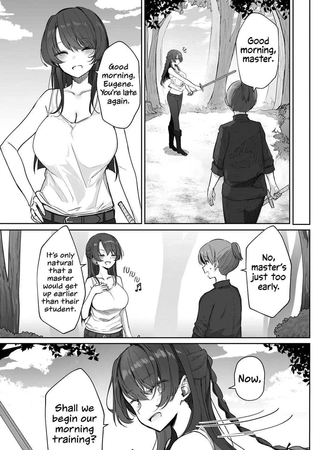 Doukyo Shiteiru Kensei no Onna Shishou ga Kawaisugite Mainichi Shiawase desu Chapter 2 page 7 - 