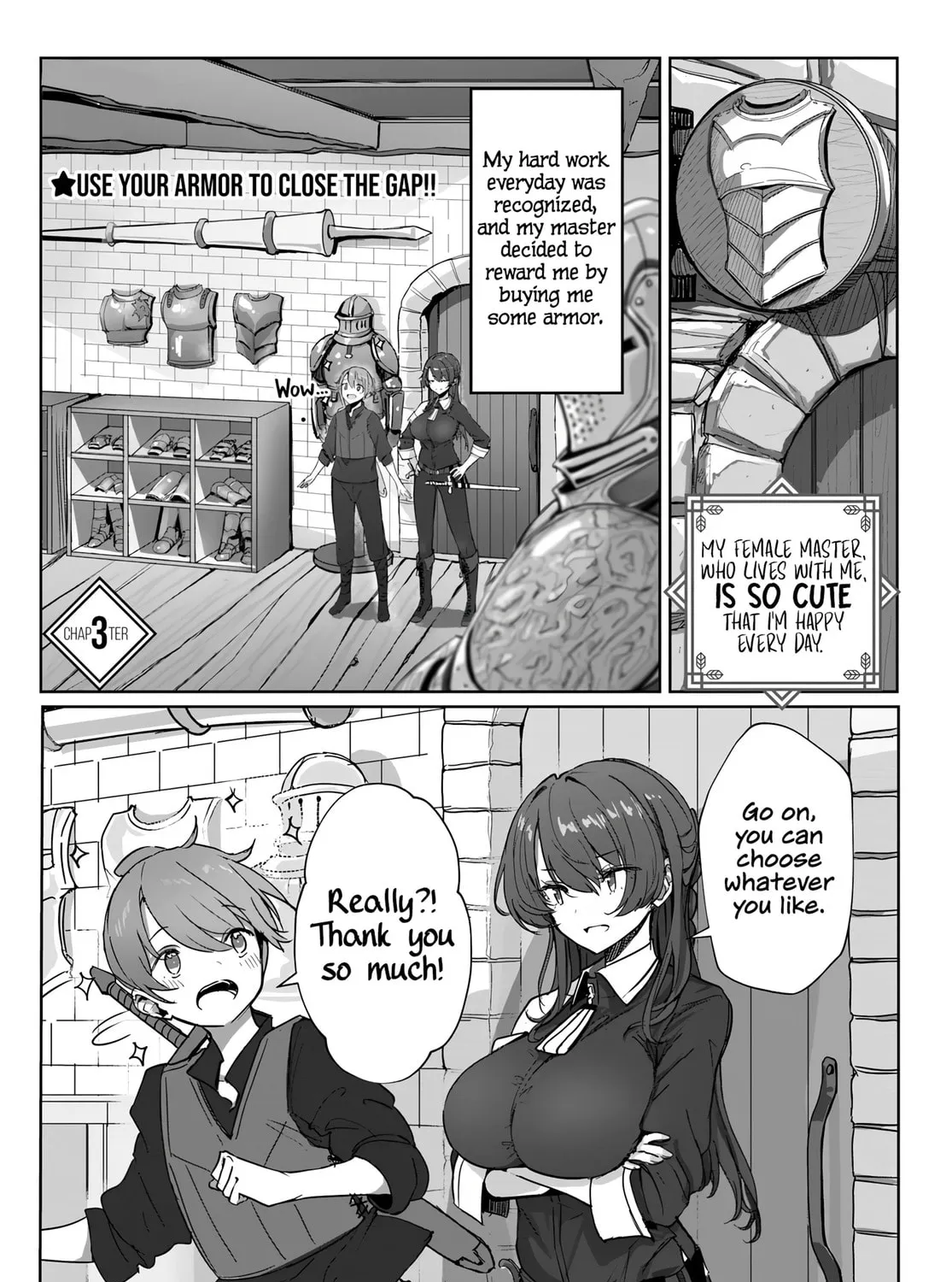 Doukyo Shiteiru Kensei no Onna Shishou ga Kawaisugite Mainichi Shiawase desu Chapter 3 page 3 - 