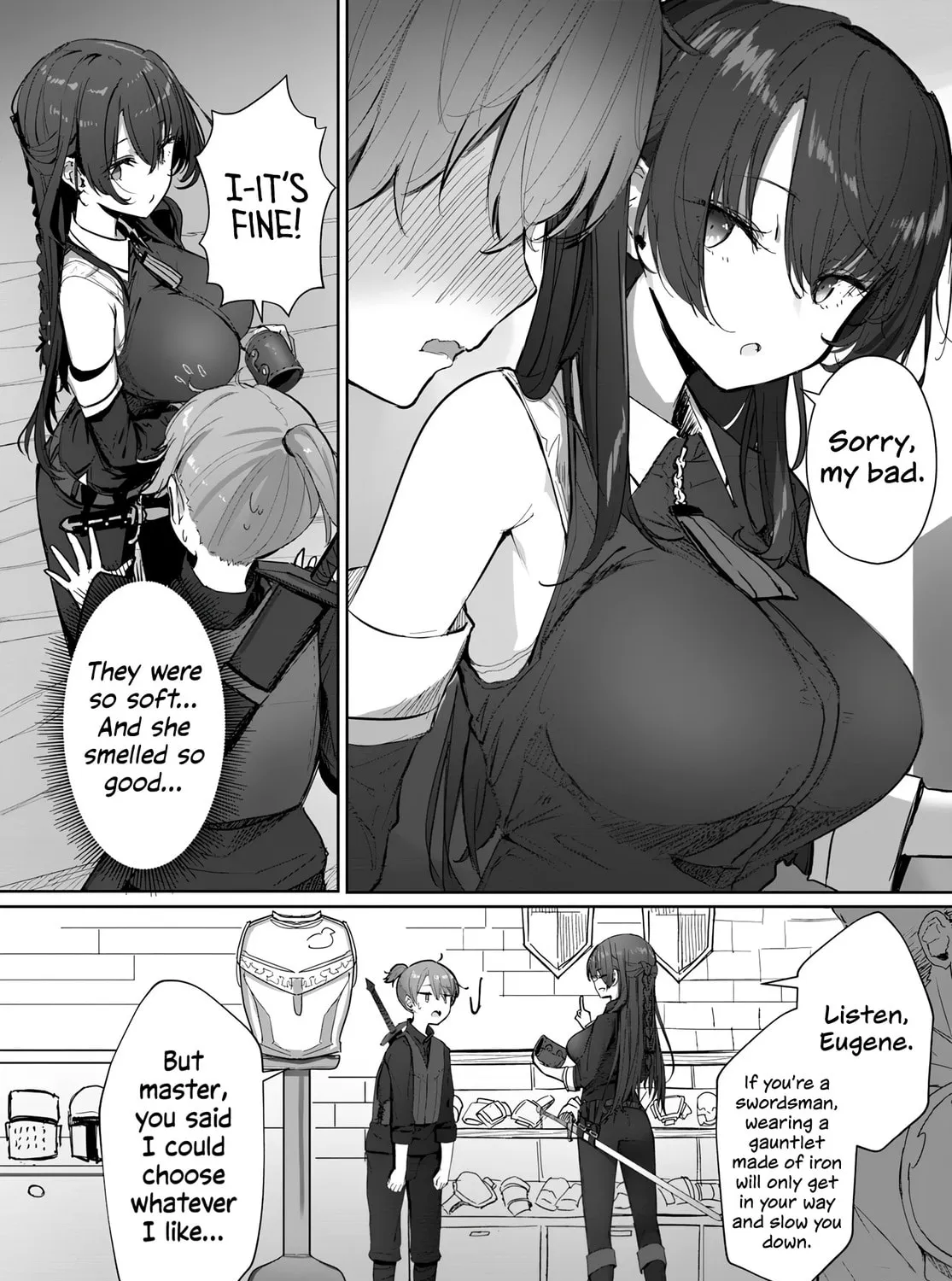 Doukyo Shiteiru Kensei no Onna Shishou ga Kawaisugite Mainichi Shiawase desu Chapter 3 page 9 - 
