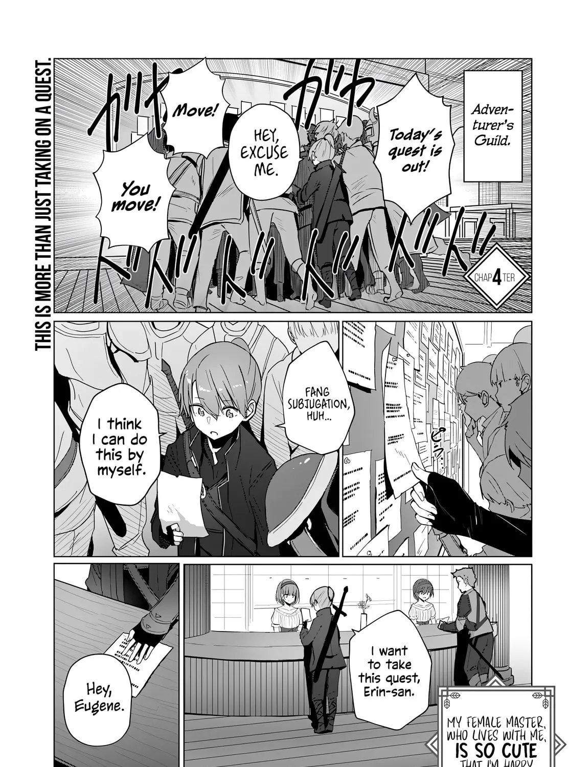 Doukyo Shiteiru Kensei no Onna Shishou ga Kawaisugite Mainichi Shiawase desu Chapter 4 page 3 - 