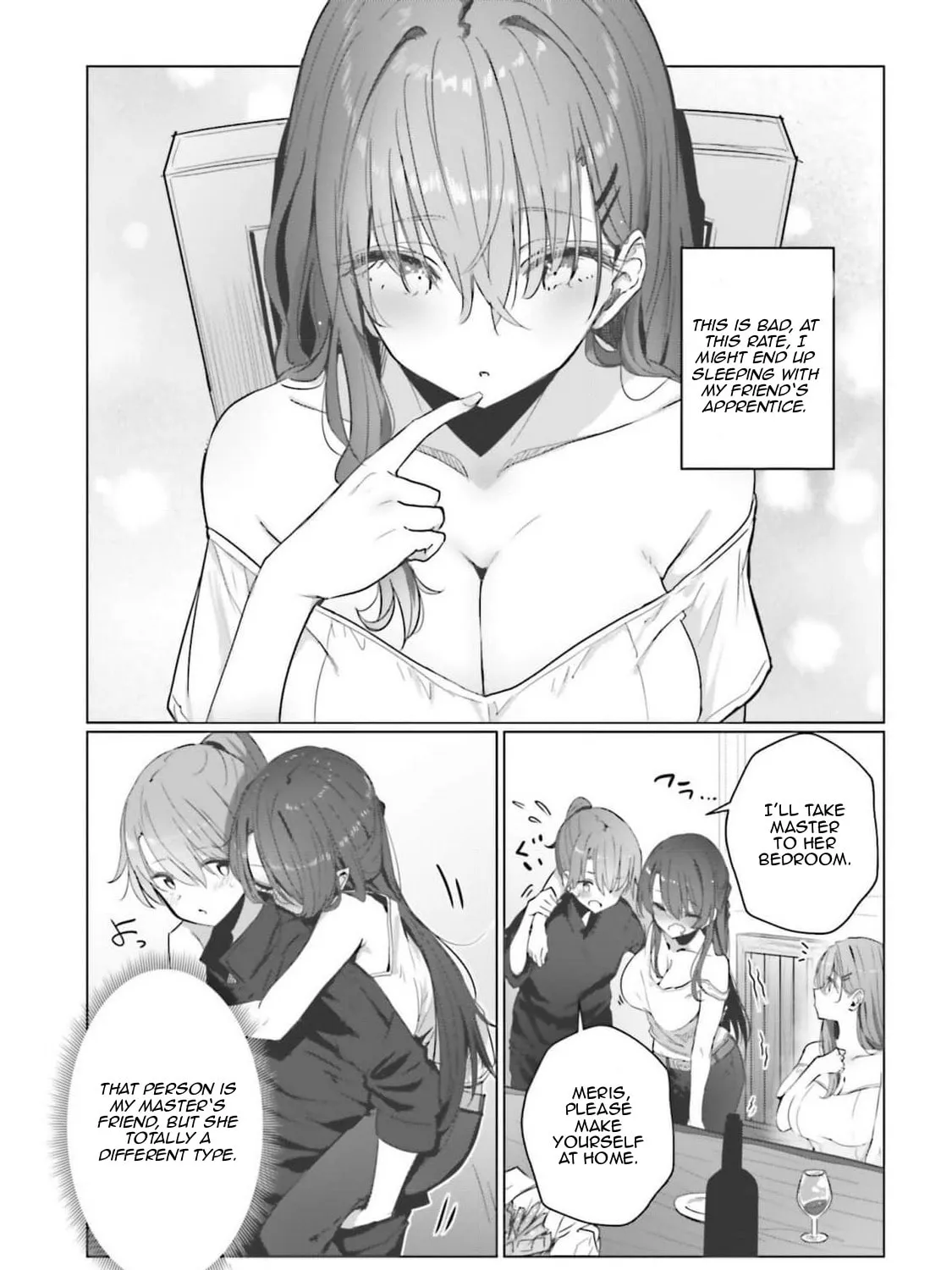 Doukyo Shiteiru Kensei no Onna Shishou ga Kawaisugite Mainichi Shiawase desu Chapter 5 page 39 - 