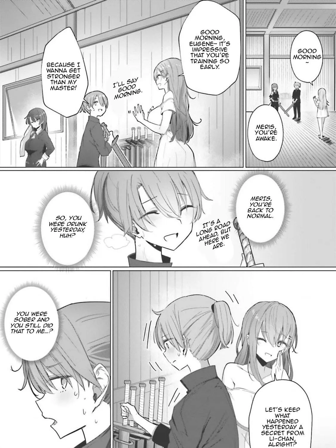 Doukyo Shiteiru Kensei no Onna Shishou ga Kawaisugite Mainichi Shiawase desu Chapter 5 page 59 - 