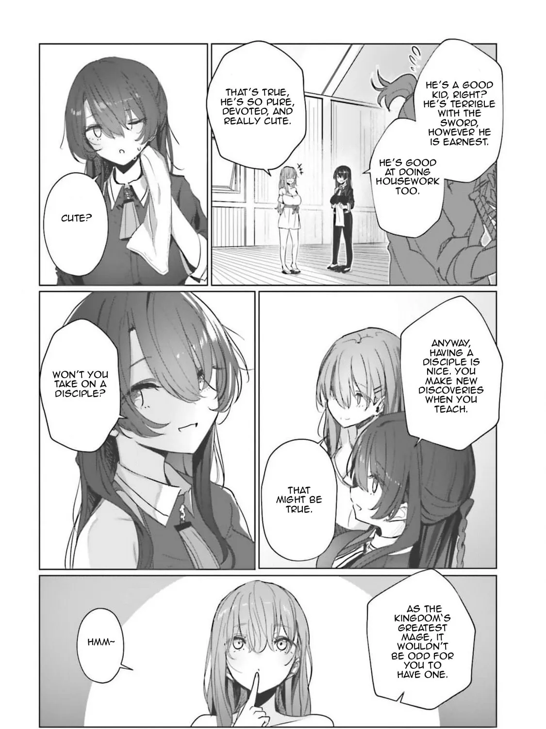 Doukyo Shiteiru Kensei no Onna Shishou ga Kawaisugite Mainichi Shiawase desu Chapter 5 page 61 - 