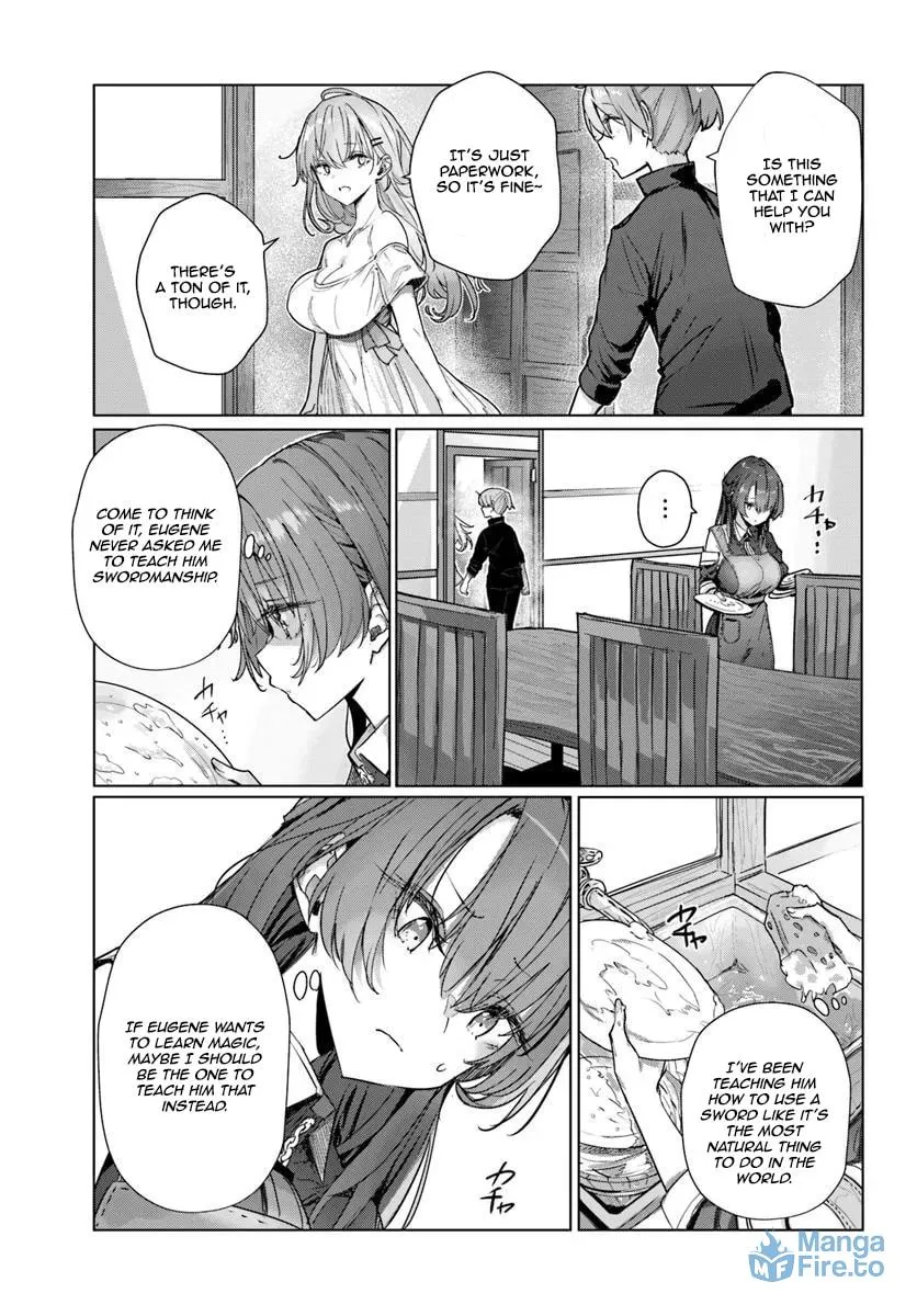 Doukyo Shiteiru Kensei no Onna Shishou ga Kawaisugite Mainichi Shiawase desu Chapter 6 page 9 - 