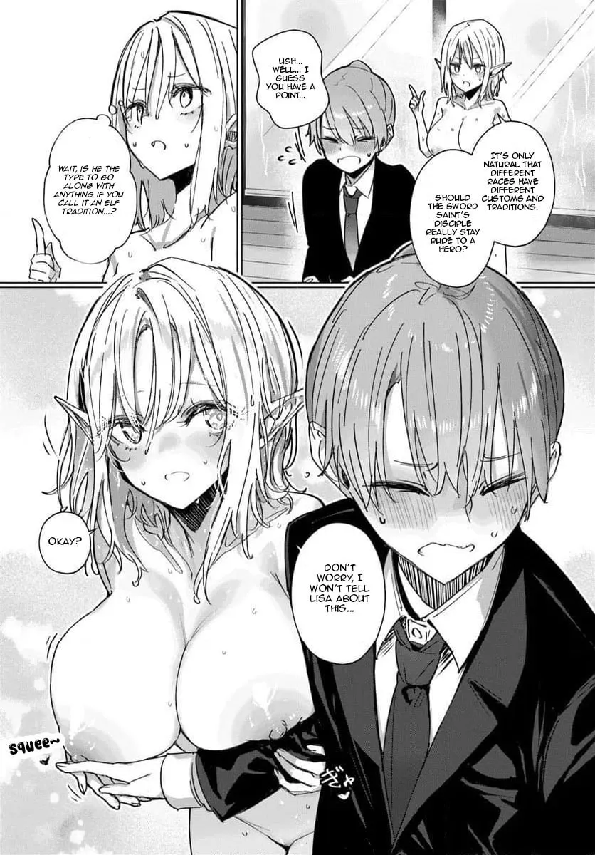 Doukyo Shiteiru Kensei no Onna Shishou ga Kawaisugite Mainichi Shiawase desu Chapter 9.2 page 7 - 