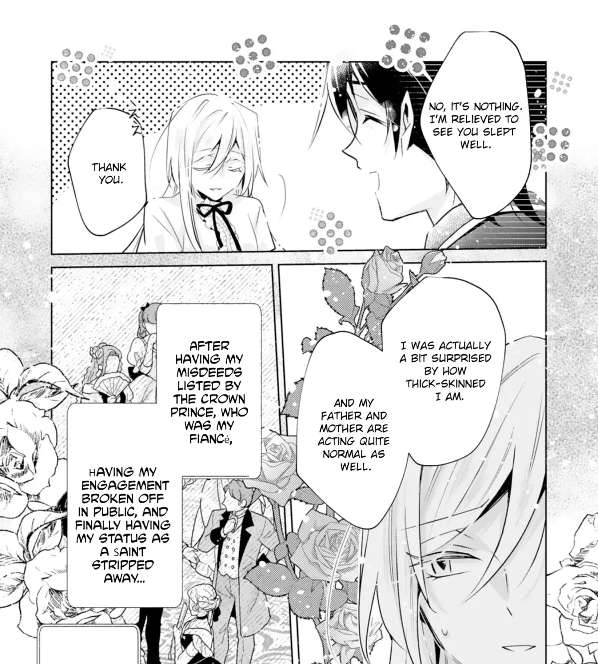 Doumo, Uwasa no Akujodegozaimasu Seijo no Chikara wa Sashiagerunode, Watashi wa Ohima Choudai Shimasu Chapter 2 page 35 - 