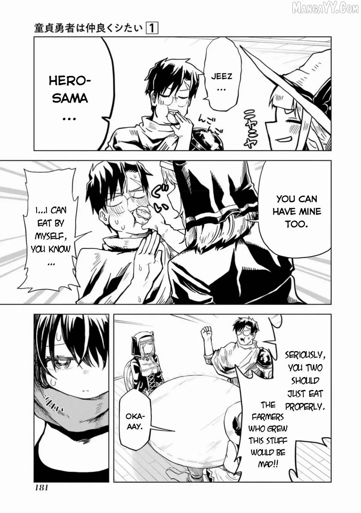 Doutei Yusha Wants to Get Along and Have Sex. Chapter 5 page 6 - 