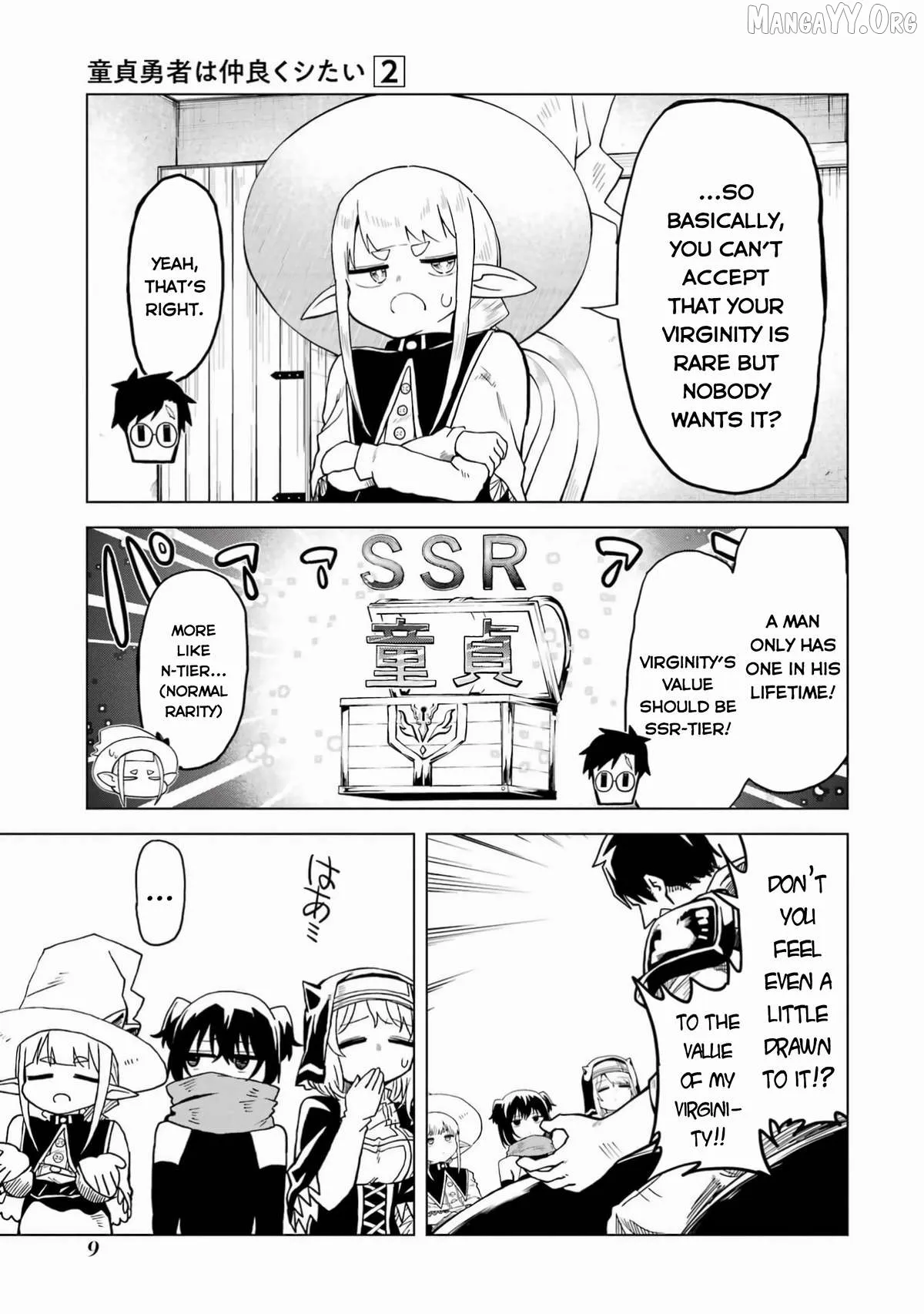 Doutei Yusha Wants to Get Along and Have Sex. Chapter 6 page 11 - 