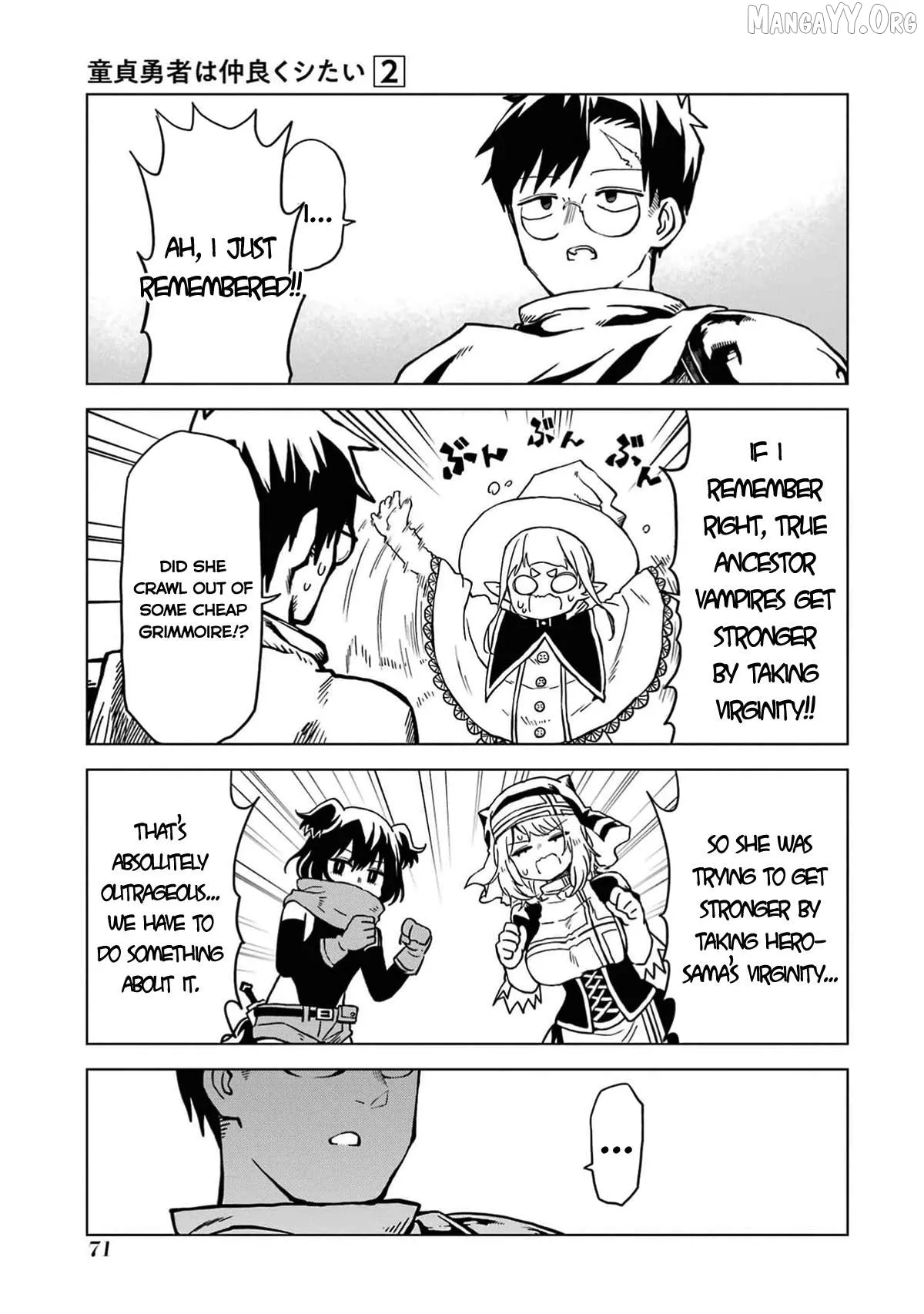 Doutei Yusha Wants to Get Along and Have Sex. Chapter 7 page 24 - 