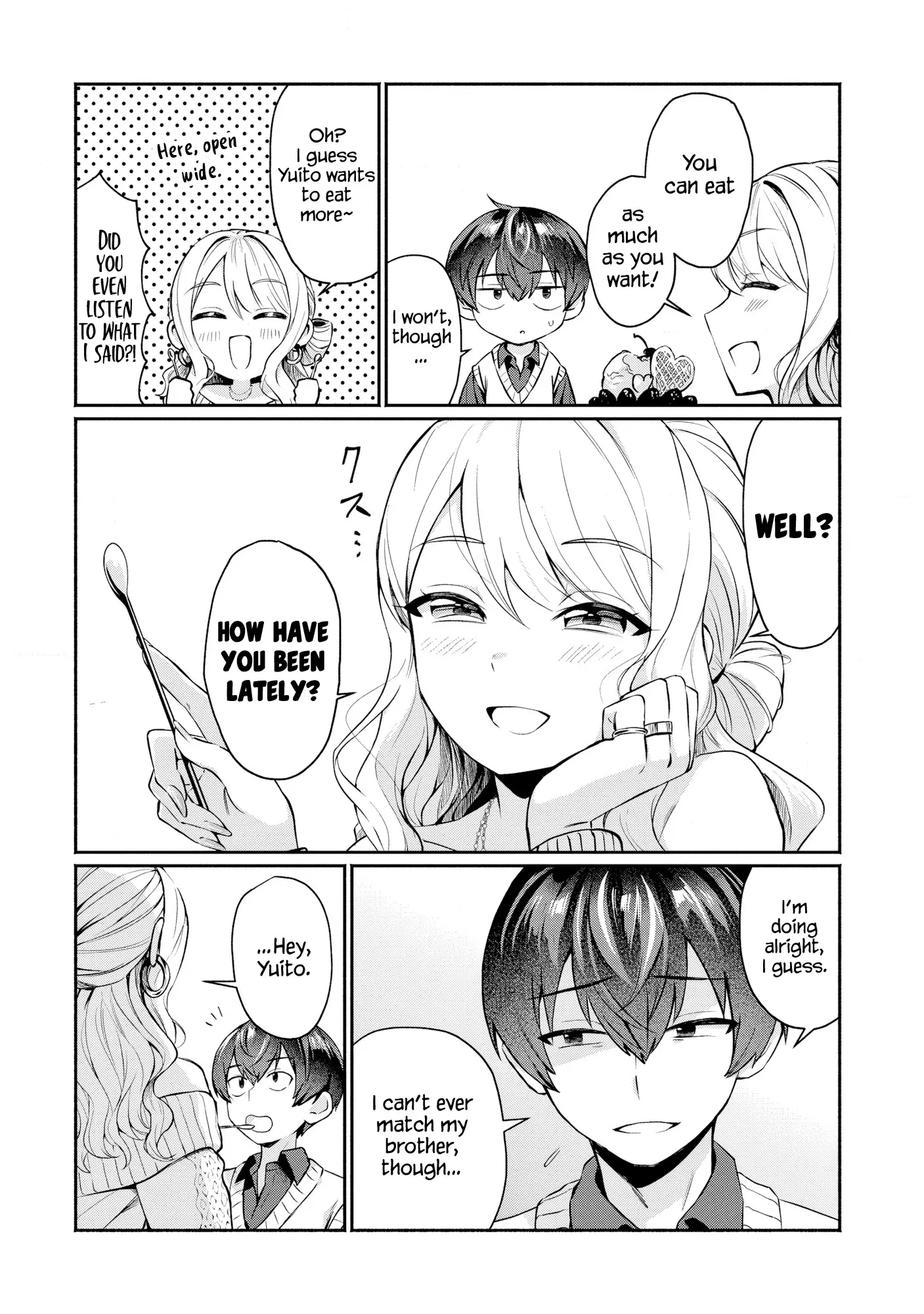Douyara Ore Wa Imadoki Gal Na Toshiue Osananajimi Kara Gekiomo Kanjou Wo Mukerareteiru Rashii Chapter 1 page 20 - 