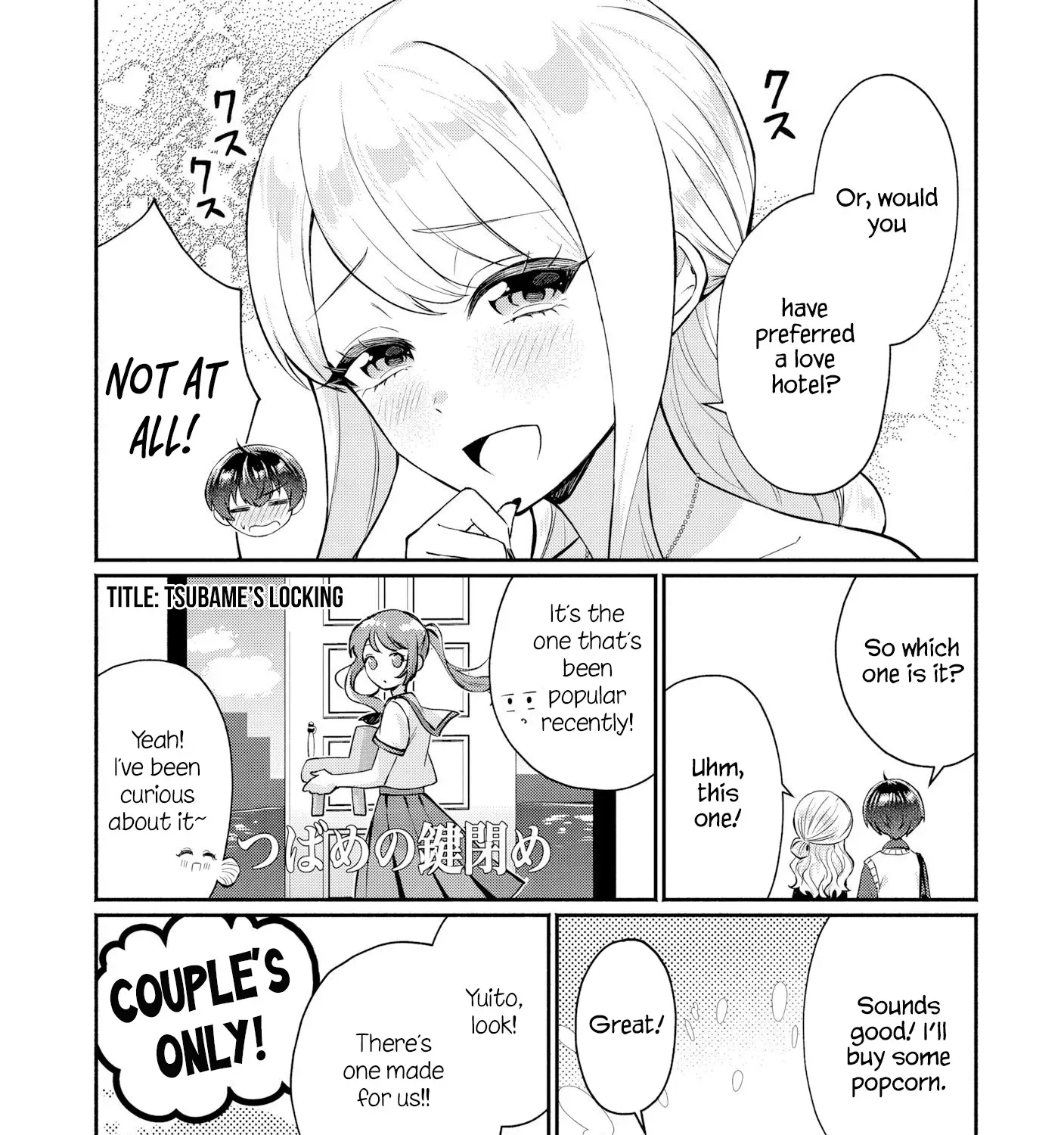 Douyara Ore Wa Imadoki Gal Na Toshiue Osananajimi Kara Gekiomo Kanjou Wo Mukerareteiru Rashii Chapter 12 page 13 - 