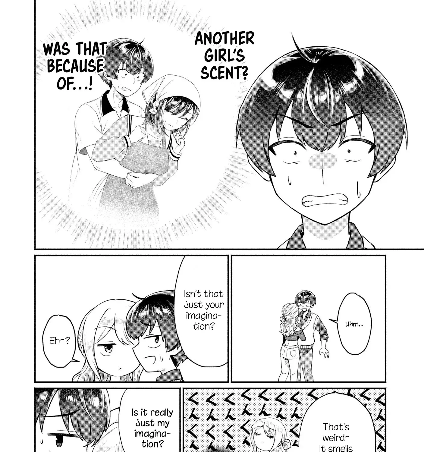 Douyara Ore Wa Imadoki Gal Na Toshiue Osananajimi Kara Gekiomo Kanjou Wo Mukerareteiru Rashii Chapter 12 page 3 - 