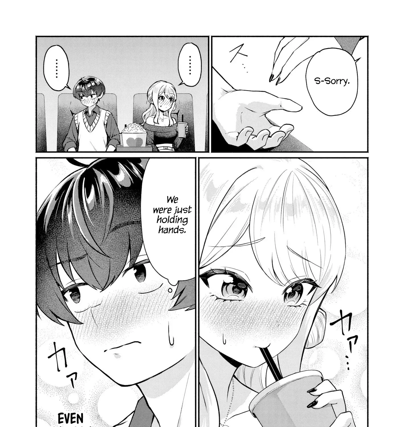 Douyara Ore Wa Imadoki Gal Na Toshiue Osananajimi Kara Gekiomo Kanjou Wo Mukerareteiru Rashii Chapter 12 page 21 - 