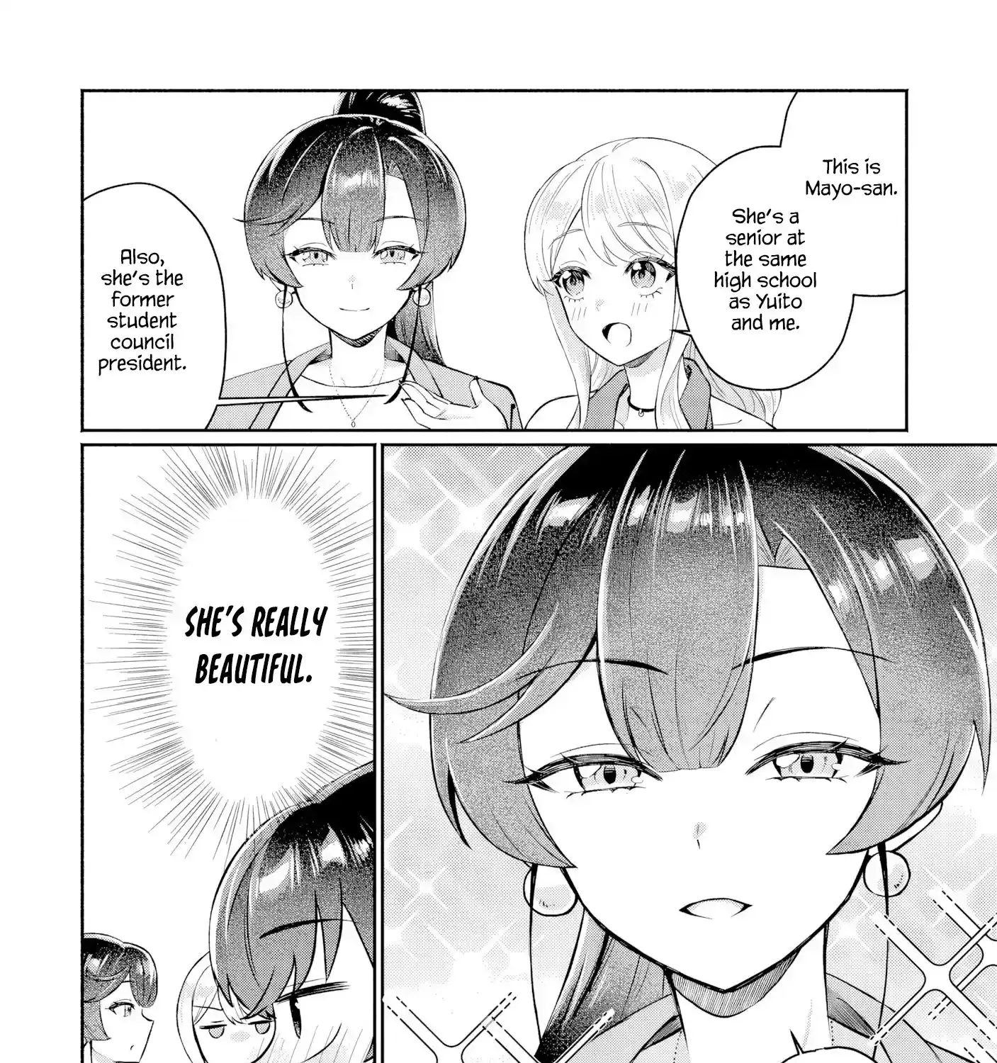 Douyara Ore Wa Imadoki Gal Na Toshiue Osananajimi Kara Gekiomo Kanjou Wo Mukerareteiru Rashii Chapter 13 page 7 - 