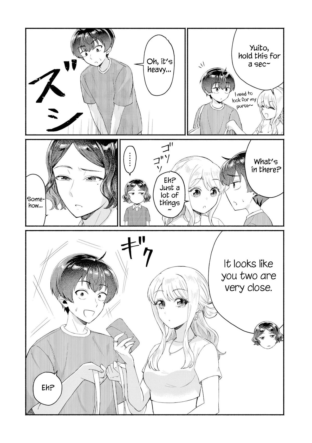 Douyara Ore Wa Imadoki Gal Na Toshiue Osananajimi Kara Gekiomo Kanjou Wo Mukerareteiru Rashii Chapter 16 page 12 - 