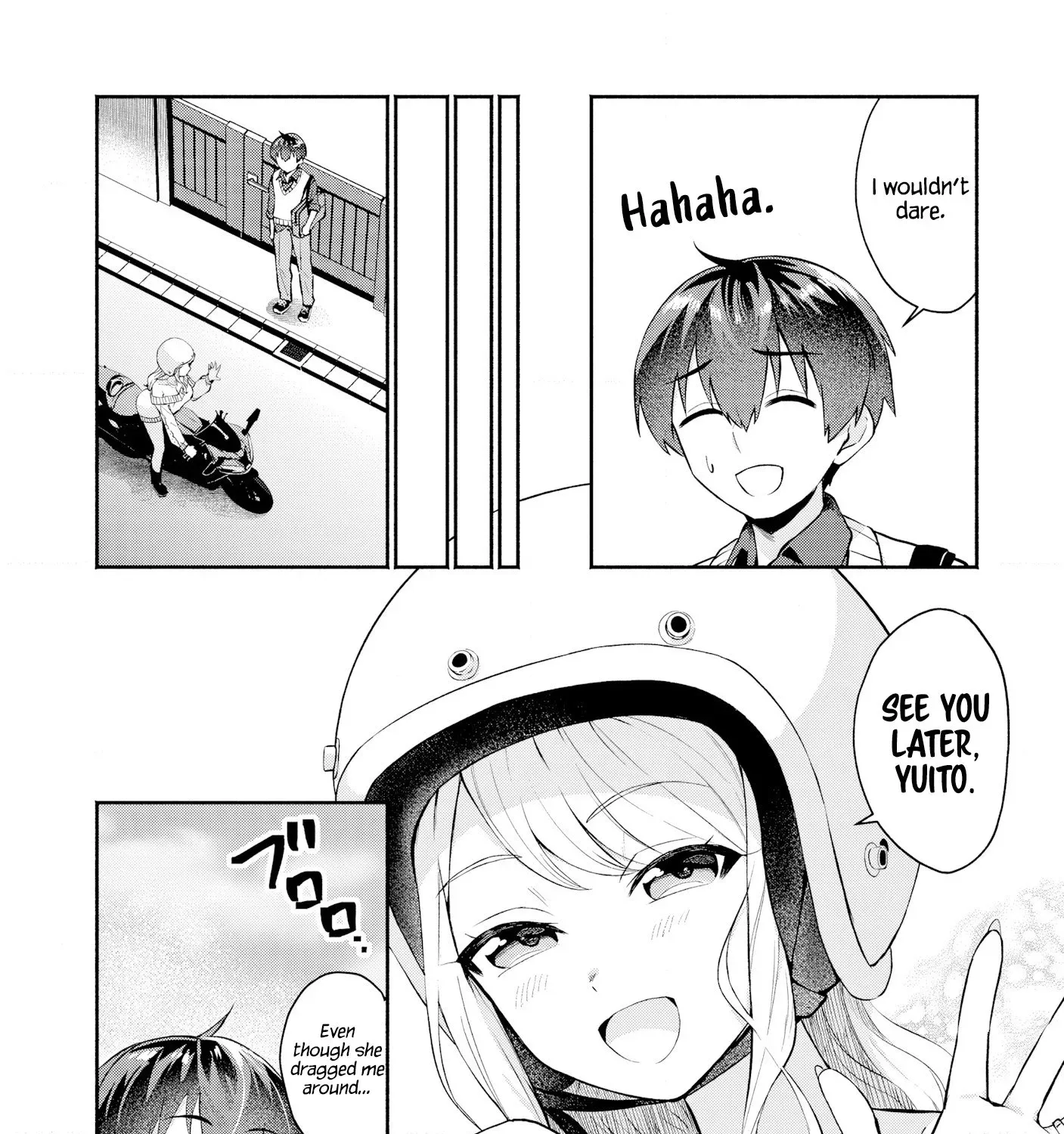 Douyara Ore Wa Imadoki Gal Na Toshiue Osananajimi Kara Gekiomo Kanjou Wo Mukerareteiru Rashii Chapter 2 page 35 - 