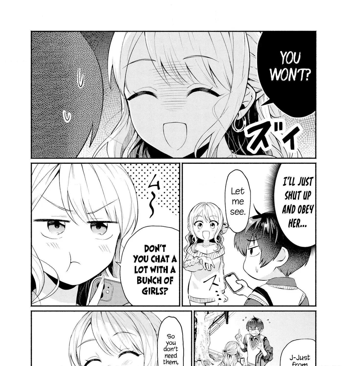 Douyara Ore Wa Imadoki Gal Na Toshiue Osananajimi Kara Gekiomo Kanjou Wo Mukerareteiru Rashii Chapter 2 page 7 - 