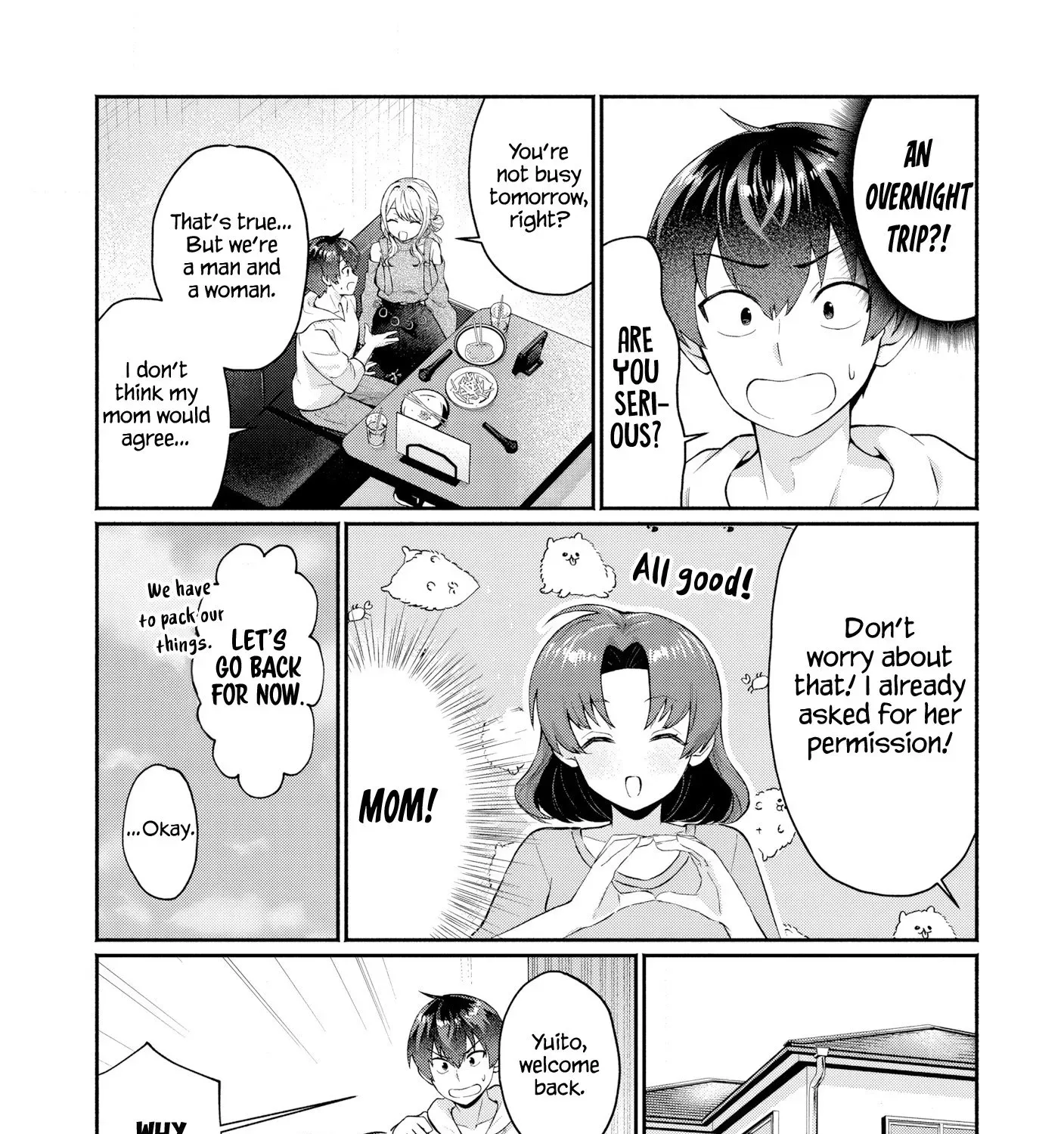 Douyara Ore Wa Imadoki Gal Na Toshiue Osananajimi Kara Gekiomo Kanjou Wo Mukerareteiru Rashii Chapter 3 page 21 - 