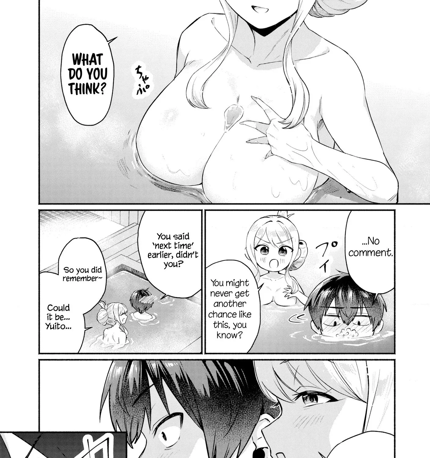 Douyara Ore Wa Imadoki Gal Na Toshiue Osananajimi Kara Gekiomo Kanjou Wo Mukerareteiru Rashii Chapter 4 page 13 - 