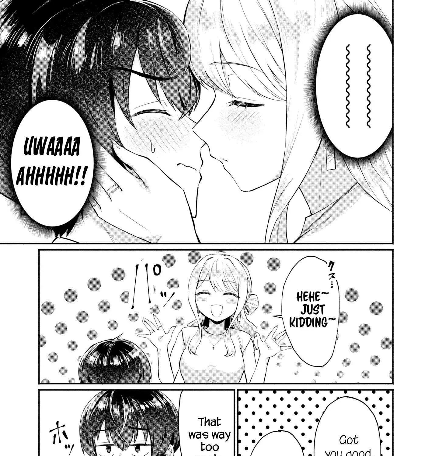 Douyara Ore Wa Imadoki Gal Na Toshiue Osananajimi Kara Gekiomo Kanjou Wo Mukerareteiru Rashii Chapter 6 page 9 - 