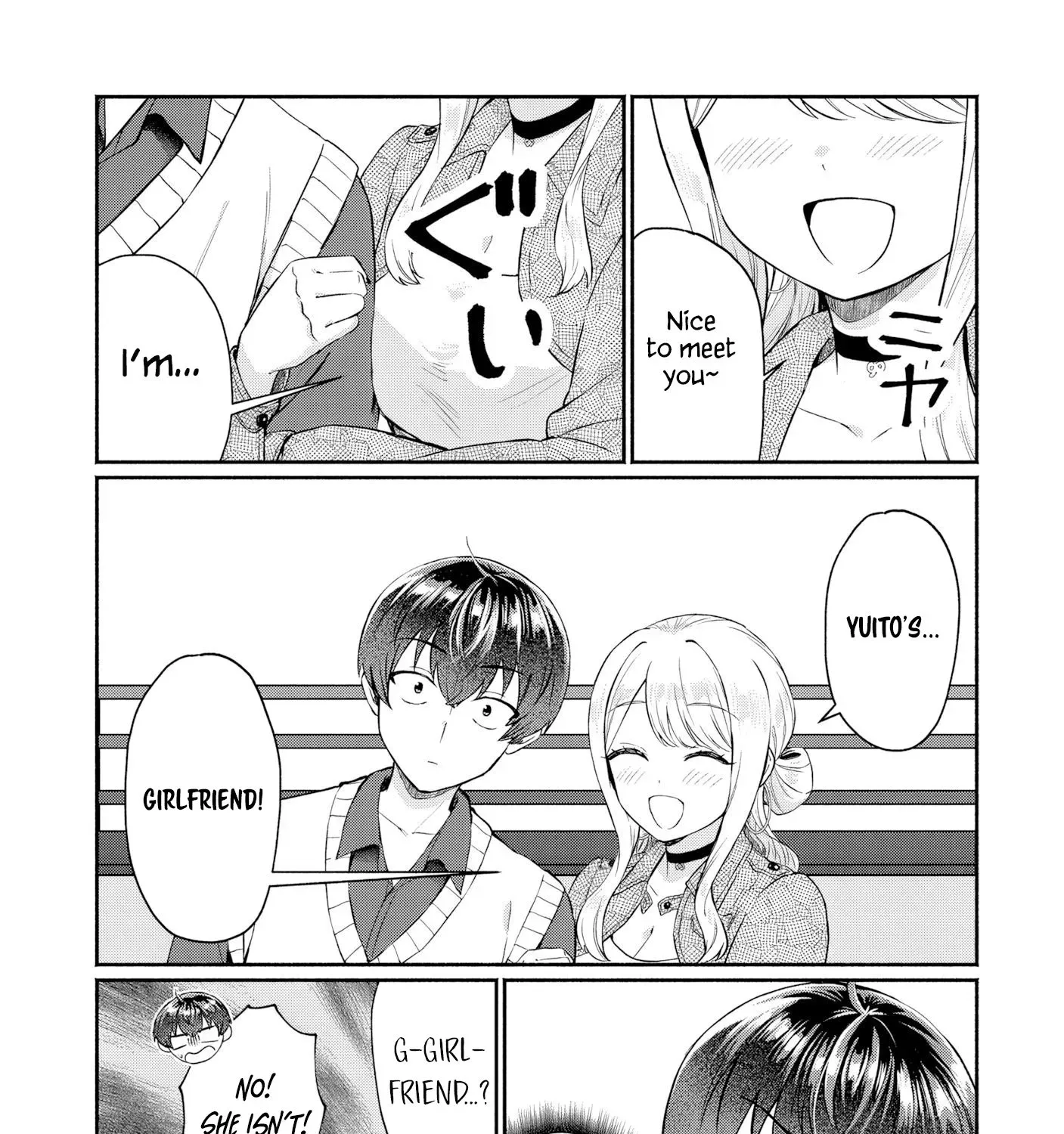 Douyara Ore Wa Imadoki Gal Na Toshiue Osananajimi Kara Gekiomo Kanjou Wo Mukerareteiru Rashii Chapter 7 page 9 - 