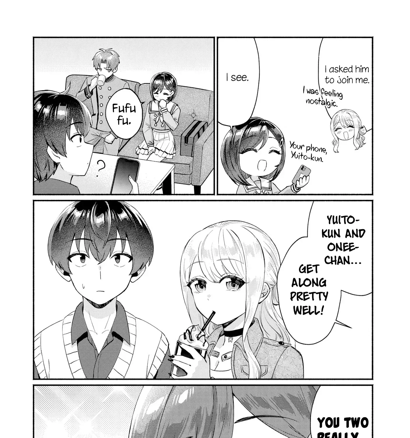 Douyara Ore Wa Imadoki Gal Na Toshiue Osananajimi Kara Gekiomo Kanjou Wo Mukerareteiru Rashii Chapter 8 page 11 - 