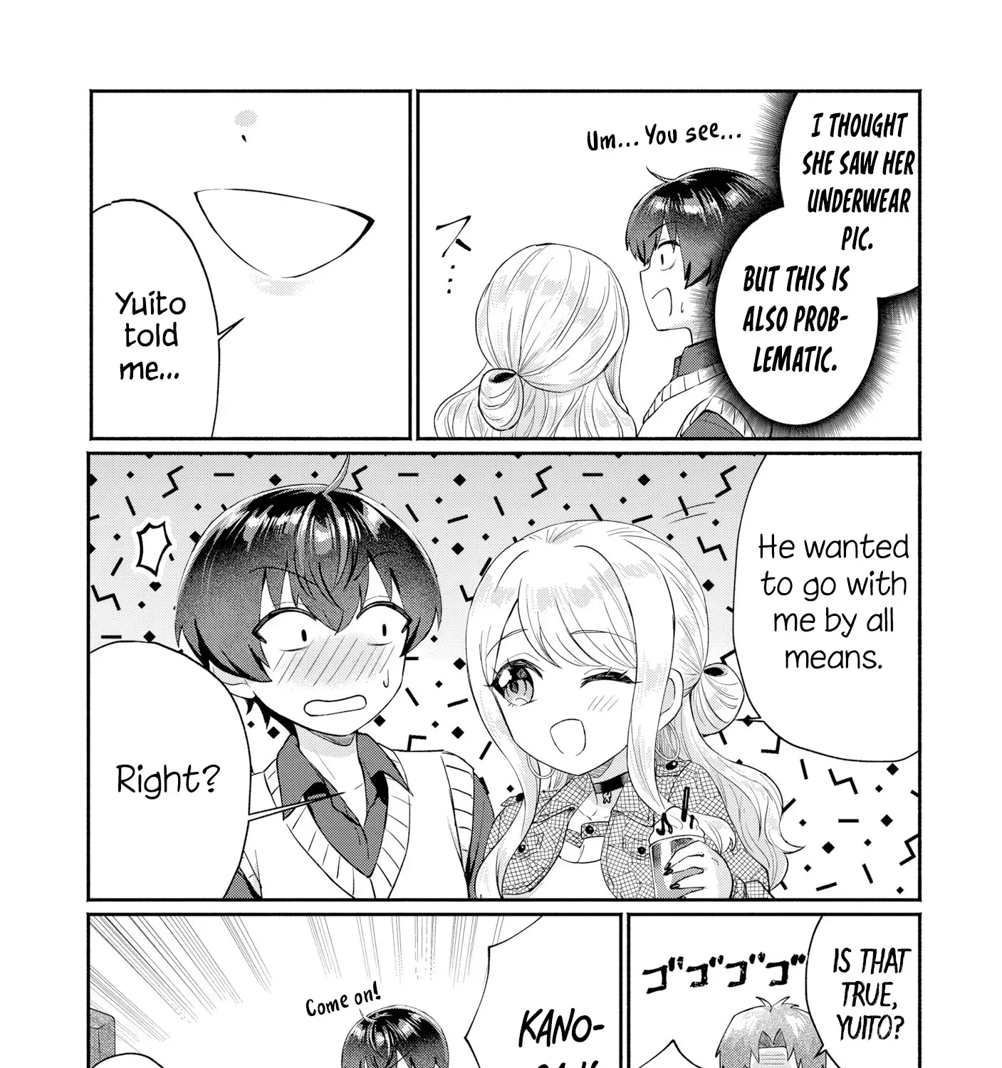 Douyara Ore Wa Imadoki Gal Na Toshiue Osananajimi Kara Gekiomo Kanjou Wo Mukerareteiru Rashii Chapter 8 page 9 - 