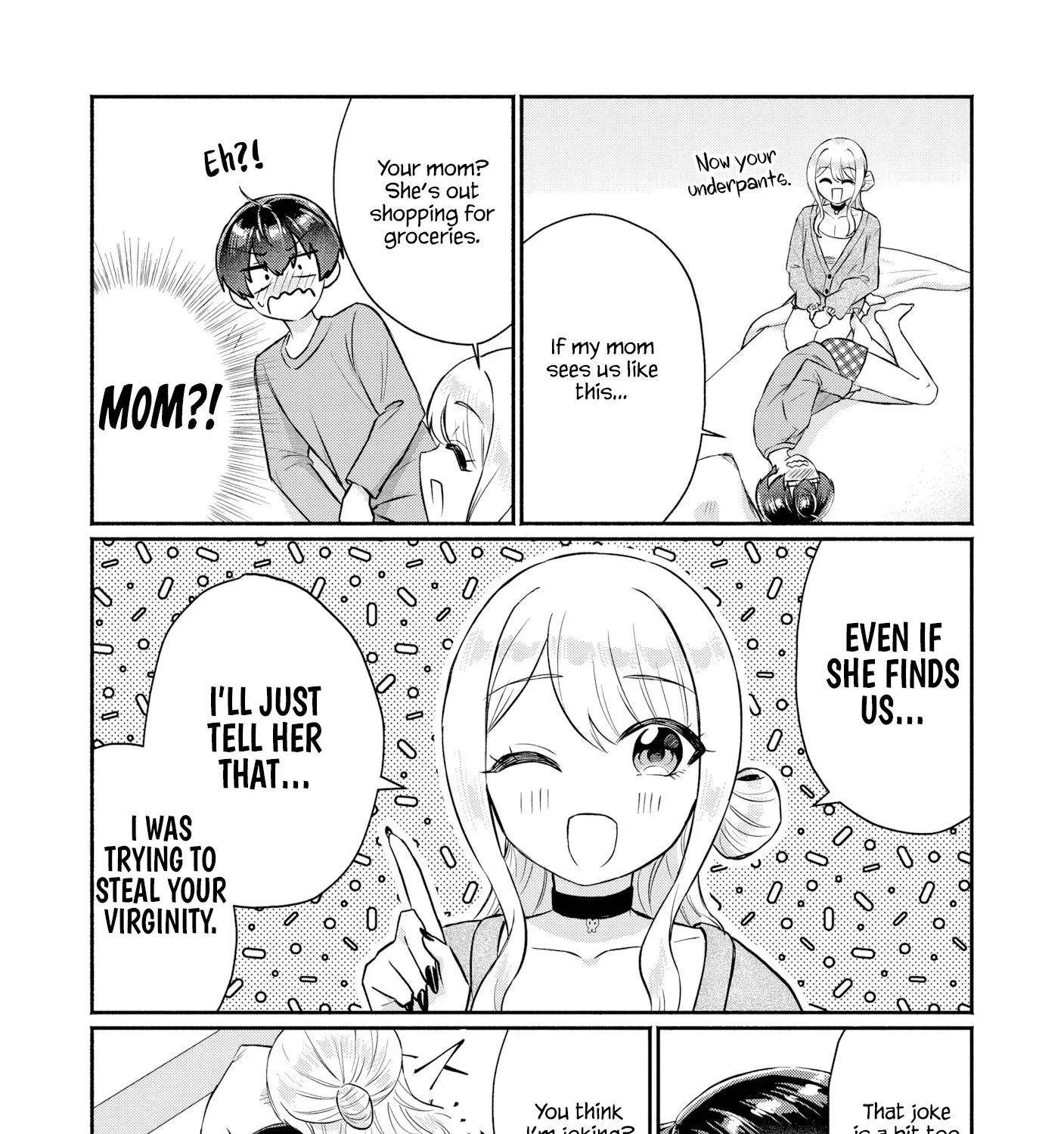 Douyara Ore Wa Imadoki Gal Na Toshiue Osananajimi Kara Gekiomo Kanjou Wo Mukerareteiru Rashii Chapter 9 page 7 - 