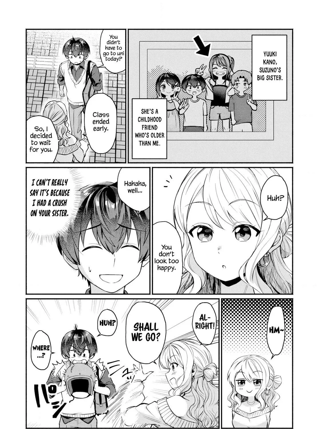Douyara Ore wa Imadoki Gal na Toshiue Osananajimi kara Gekiomo Kanjou wo Mukerareteirurashii Chapter 1 page 19 - 