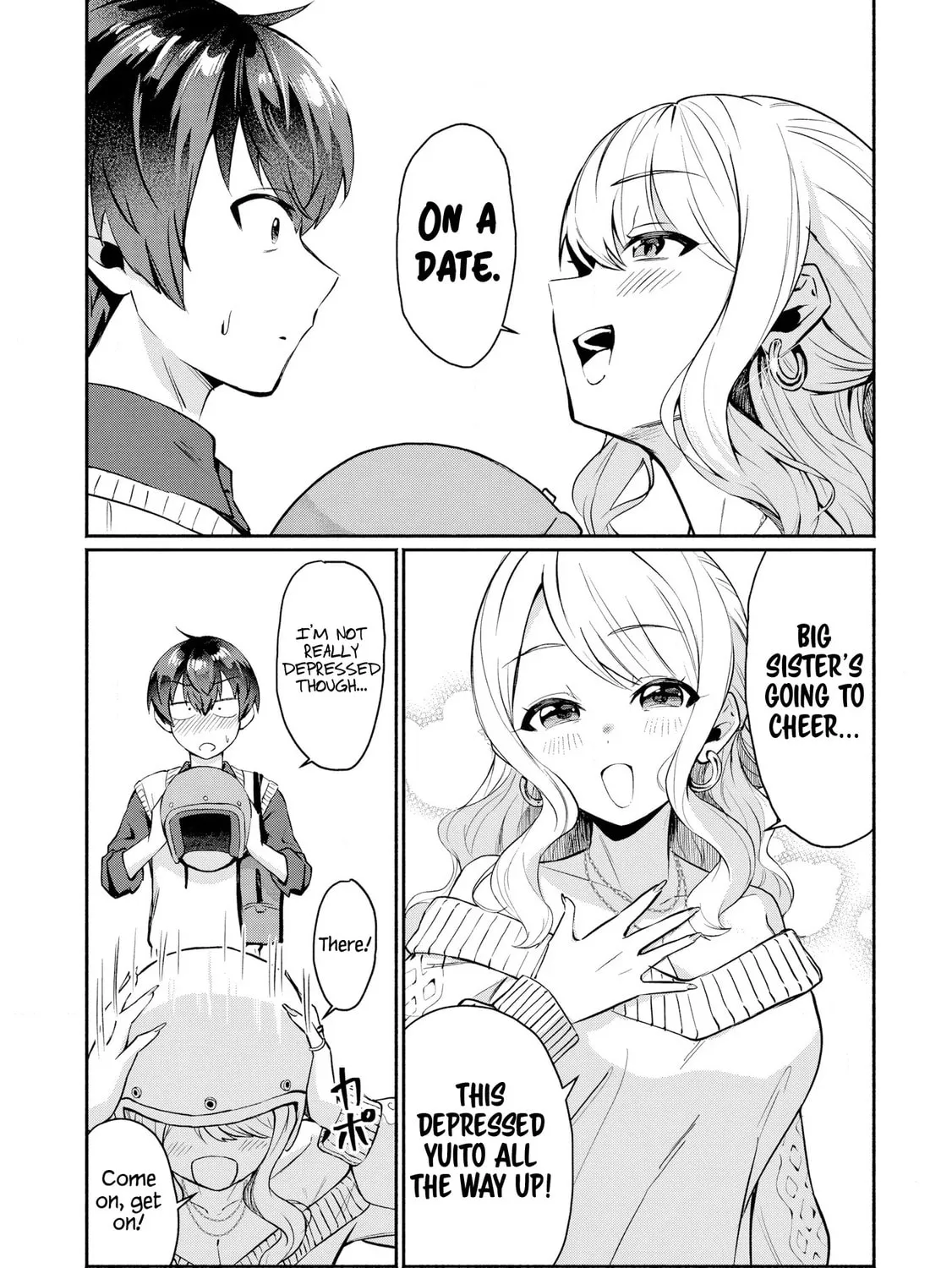 Douyara Ore wa Imadoki Gal na Toshiue Osananajimi kara Gekiomo Kanjou wo Mukerareteirurashii Chapter 1 page 21 - 