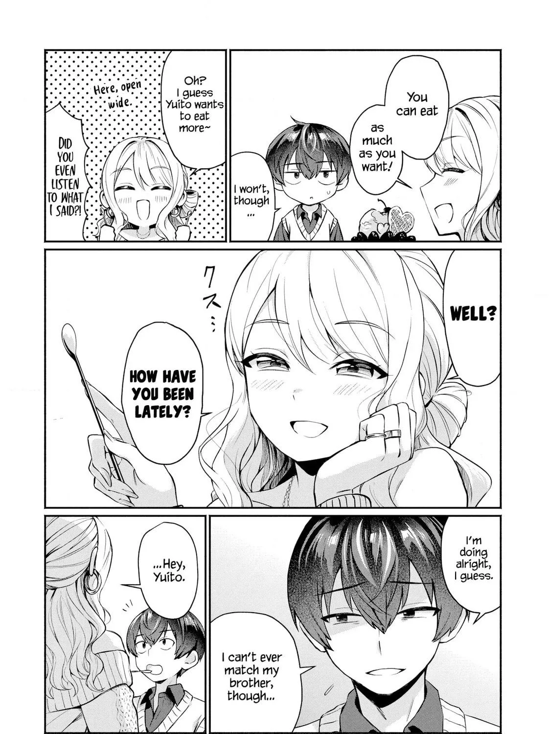 Douyara Ore wa Imadoki Gal na Toshiue Osananajimi kara Gekiomo Kanjou wo Mukerareteirurashii Chapter 1 page 39 - 