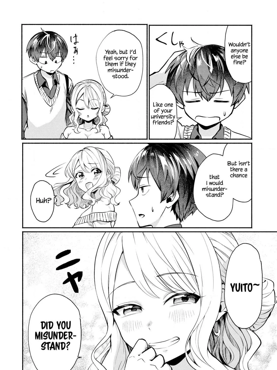 Douyara Ore wa Imadoki Gal na Toshiue Osananajimi kara Gekiomo Kanjou wo Mukerareteirurashii Chapter 1 page 47 - 