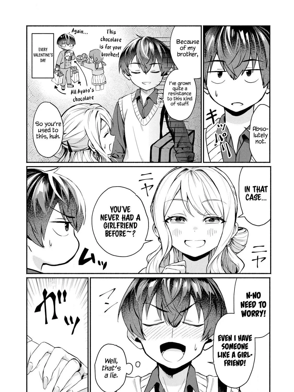 Douyara Ore wa Imadoki Gal na Toshiue Osananajimi kara Gekiomo Kanjou wo Mukerareteirurashii Chapter 1 page 49 - 