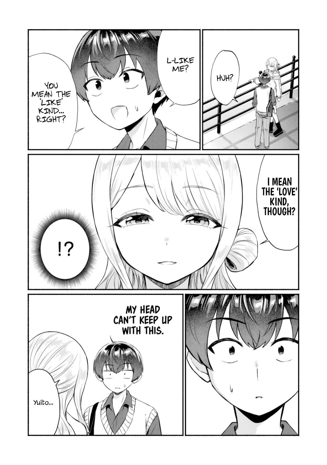 Douyara Ore wa Imadoki Gal na Toshiue Osananajimi kara Gekiomo Kanjou wo Mukerareteirurashii Chapter 10 page 13 - 
