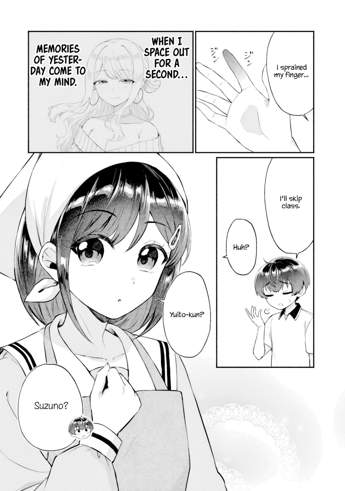 Douyara Ore wa Imadoki Gal na Toshiue Osananajimi kara Gekiomo Kanjou wo Mukerareteirurashii Chapter 11 page 8 - 