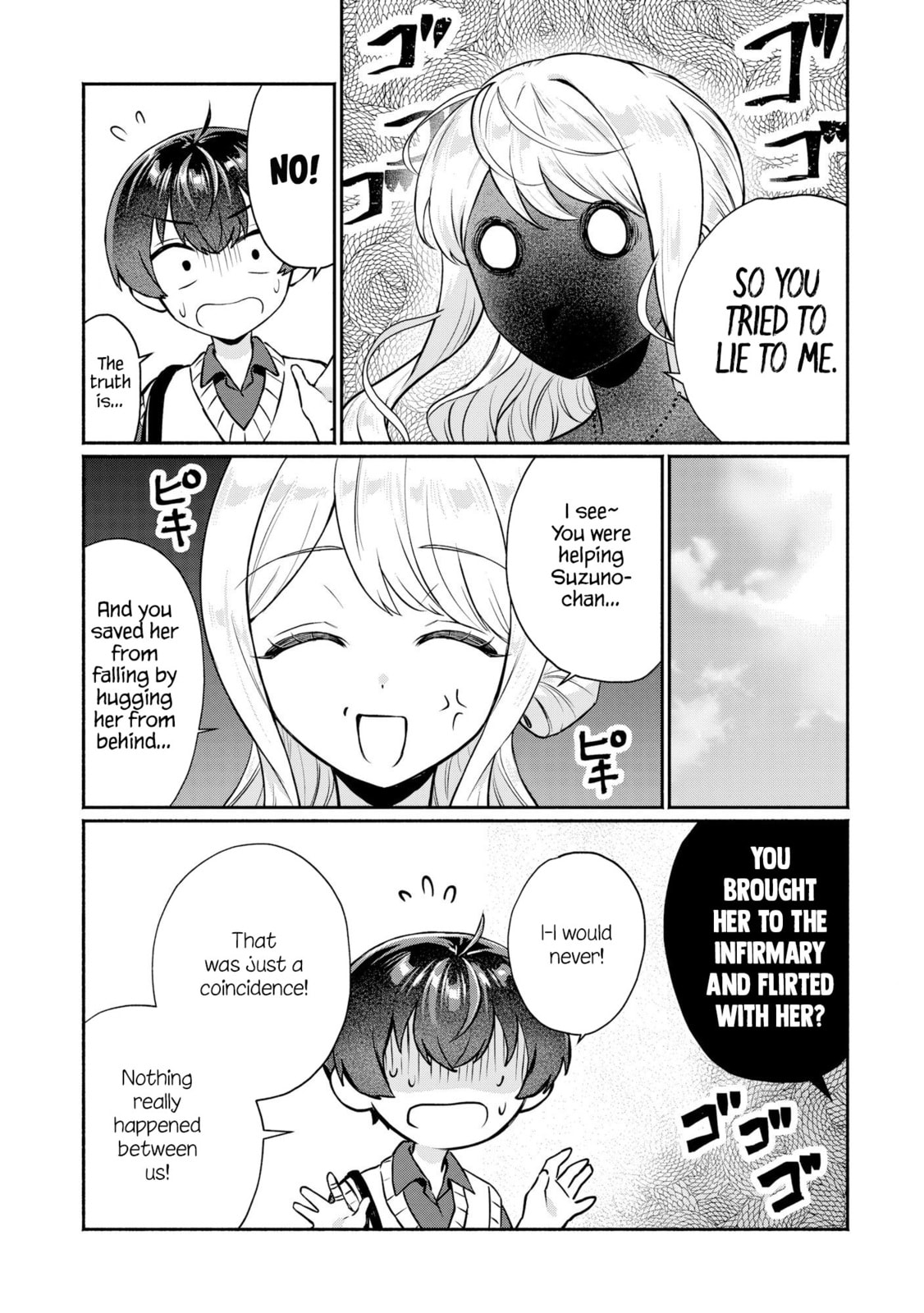 Douyara Ore wa Imadoki Gal na Toshiue Osananajimi kara Gekiomo Kanjou wo Mukerareteirurashii Chapter 12 page 3 - 