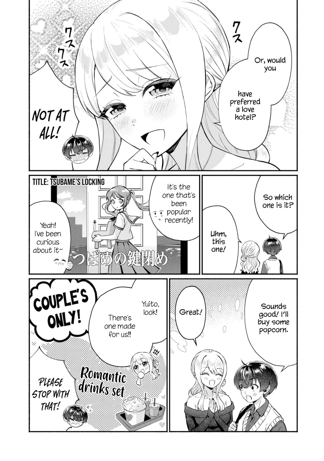 Douyara Ore wa Imadoki Gal na Toshiue Osananajimi kara Gekiomo Kanjou wo Mukerareteirurashii Chapter 12 page 7 - 