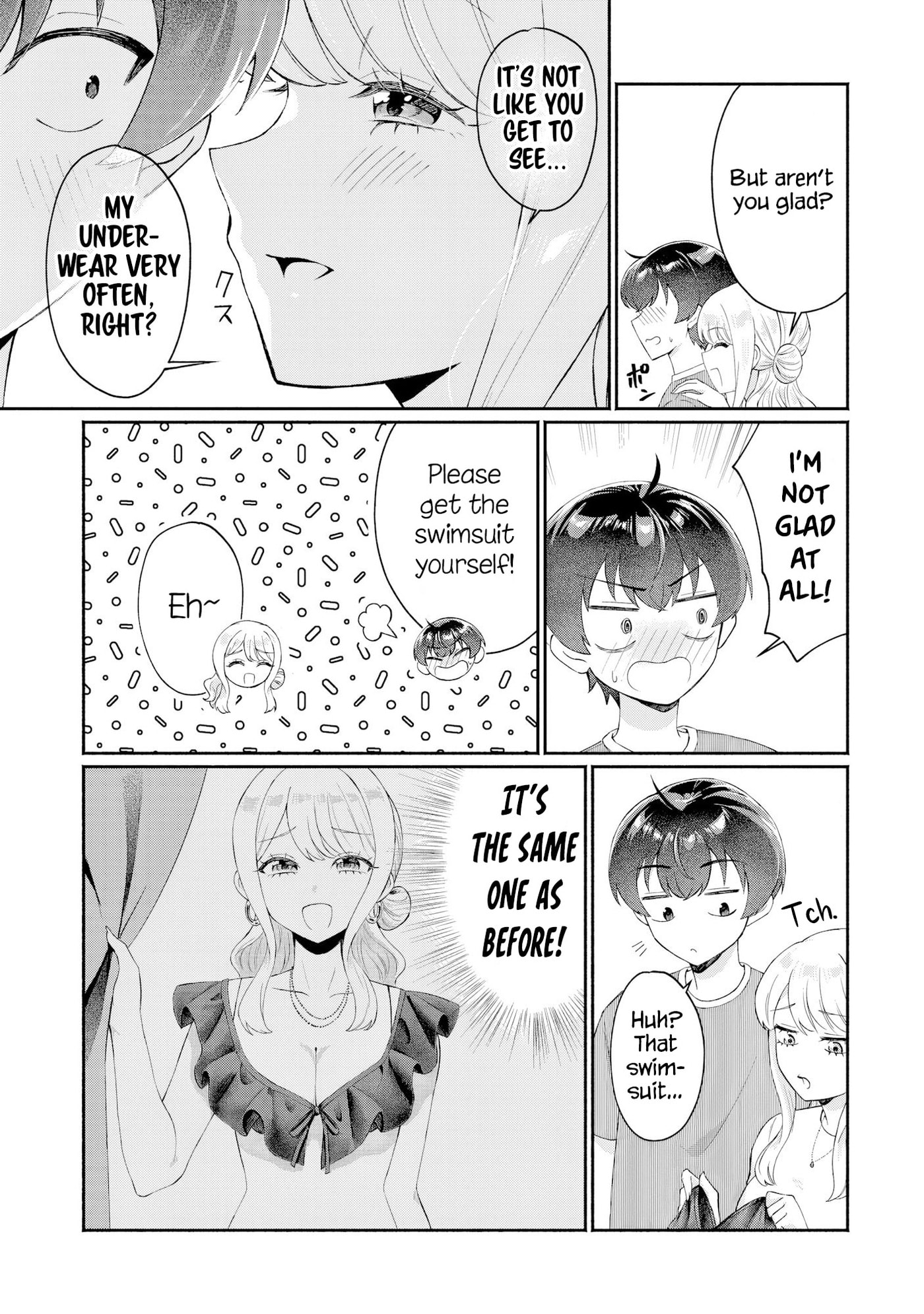 Douyara Ore wa Imadoki Gal na Toshiue Osananajimi kara Gekiomo Kanjou wo Mukerareteirurashii Chapter 16 page 7 - 
