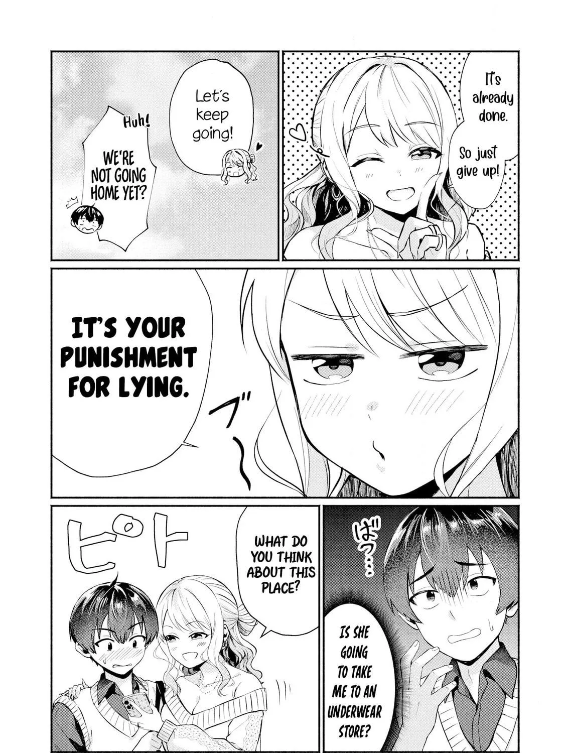 Douyara Ore wa Imadoki Gal na Toshiue Osananajimi kara Gekiomo Kanjou wo Mukerareteirurashii Chapter 2 page 11 - 