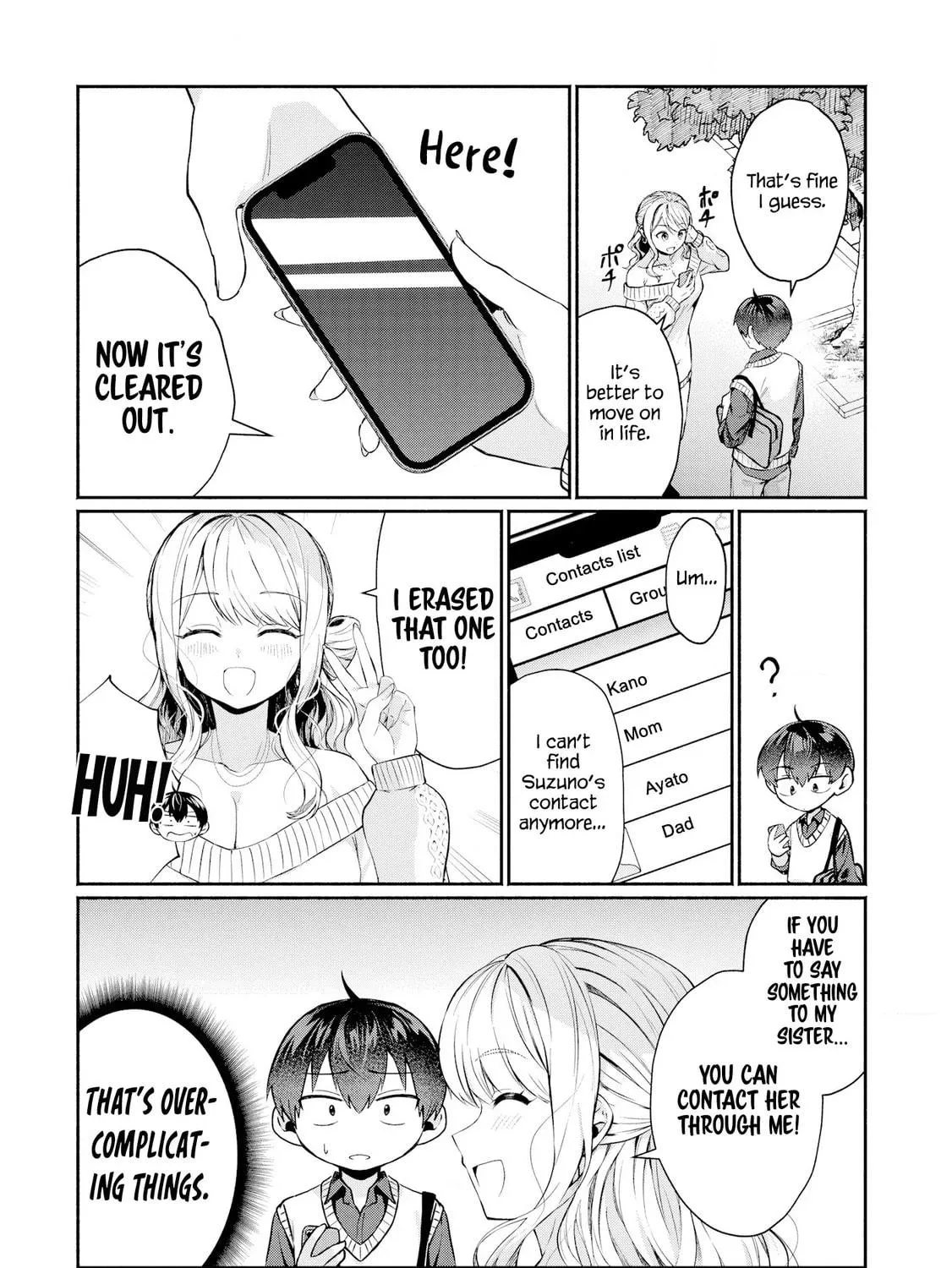 Douyara Ore wa Imadoki Gal na Toshiue Osananajimi kara Gekiomo Kanjou wo Mukerareteirurashii Chapter 2 page 9 - 
