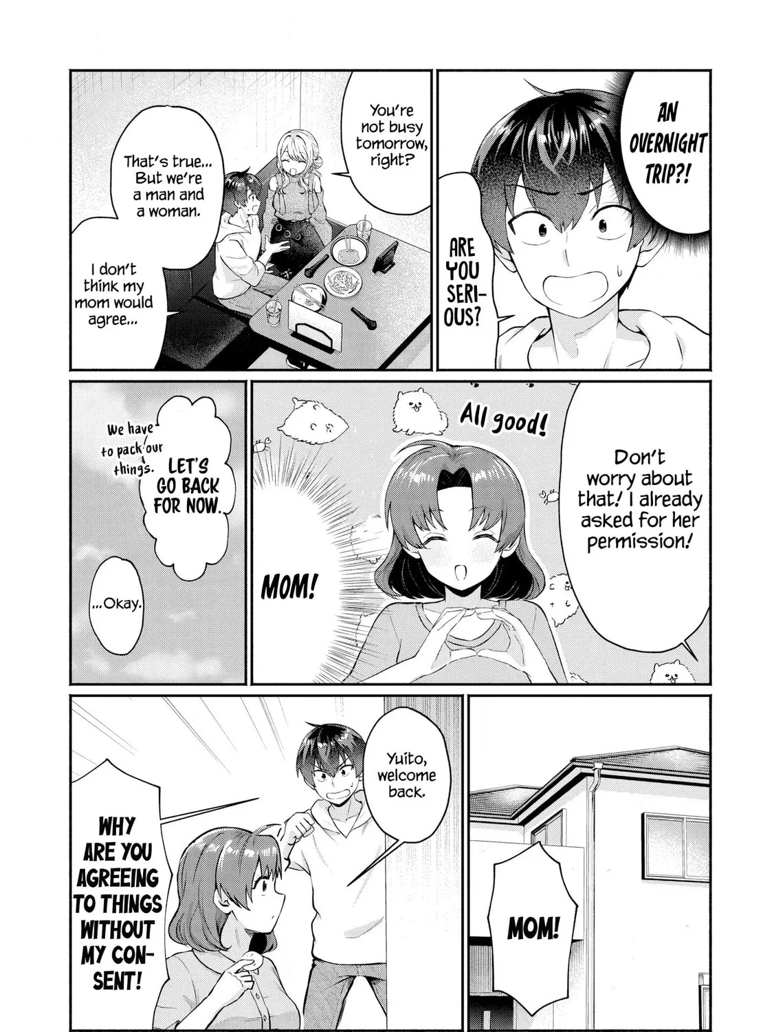 Douyara Ore wa Imadoki Gal na Toshiue Osananajimi kara Gekiomo Kanjou wo Mukerareteirurashii Chapter 3 page 21 - 