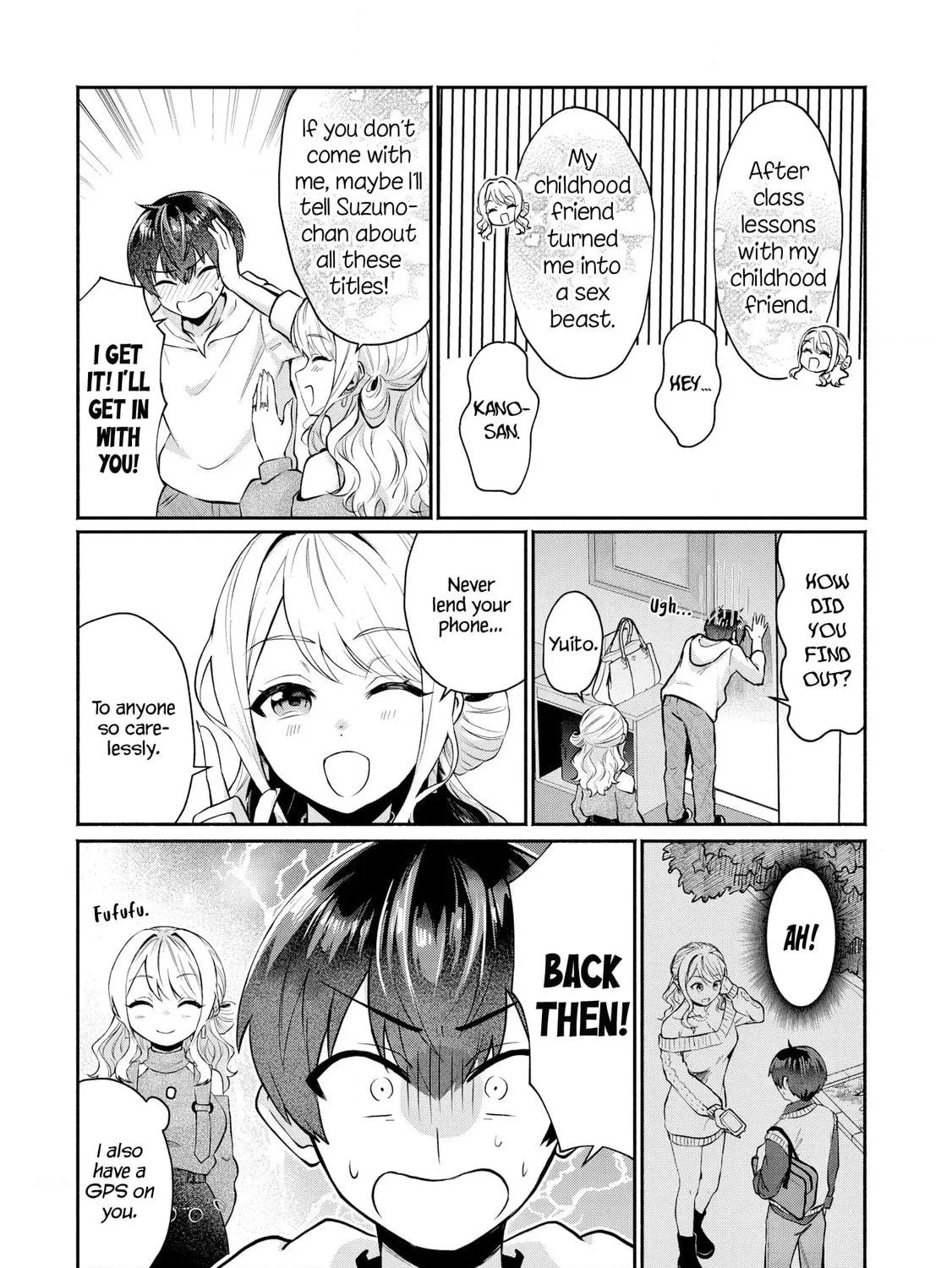 Douyara Ore wa Imadoki Gal na Toshiue Osananajimi kara Gekiomo Kanjou wo Mukerareteirurashii Chapter 3 page 35 - 