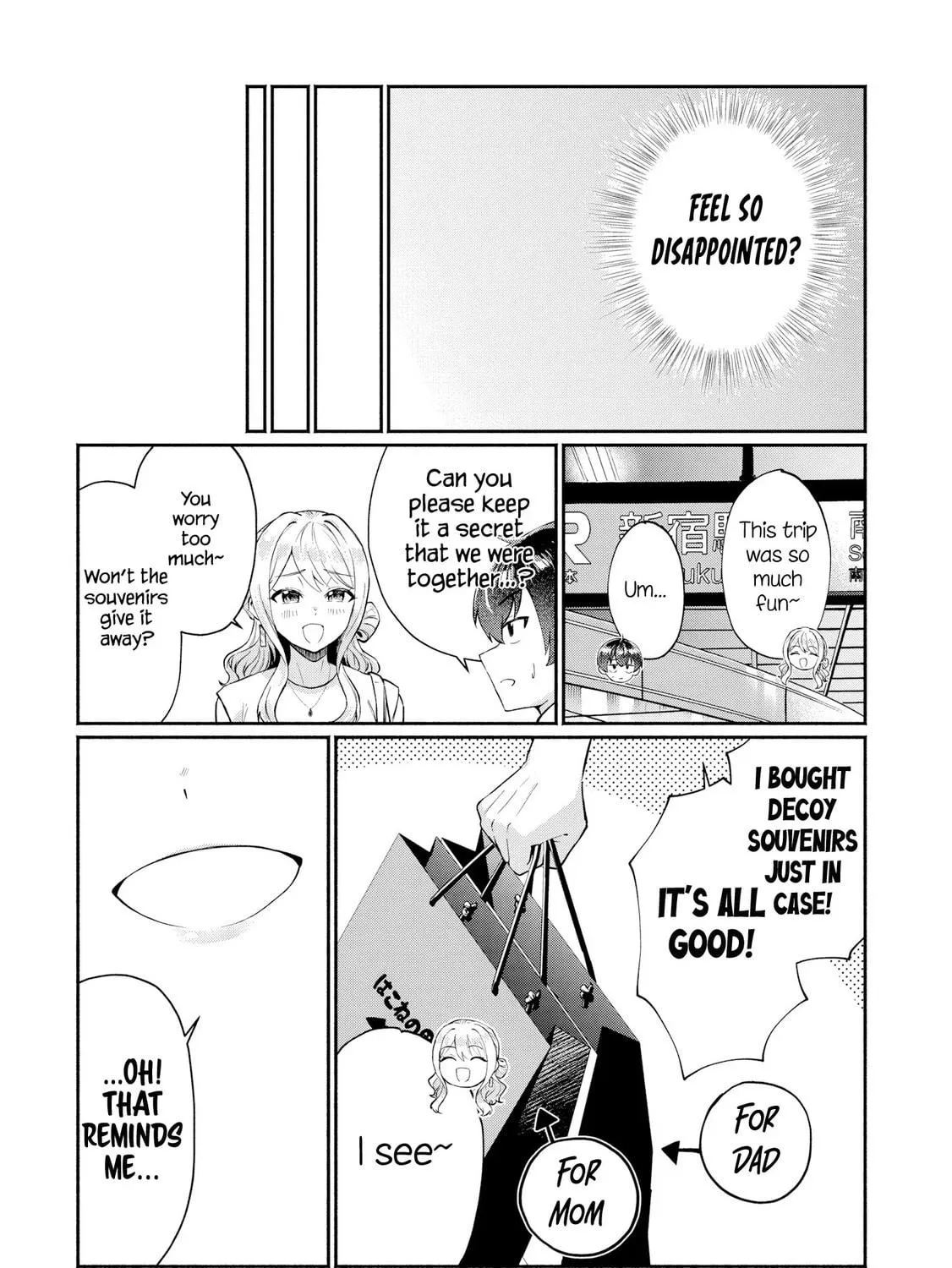 Douyara Ore wa Imadoki Gal na Toshiue Osananajimi kara Gekiomo Kanjou wo Mukerareteirurashii Chapter 6 page 11 - 