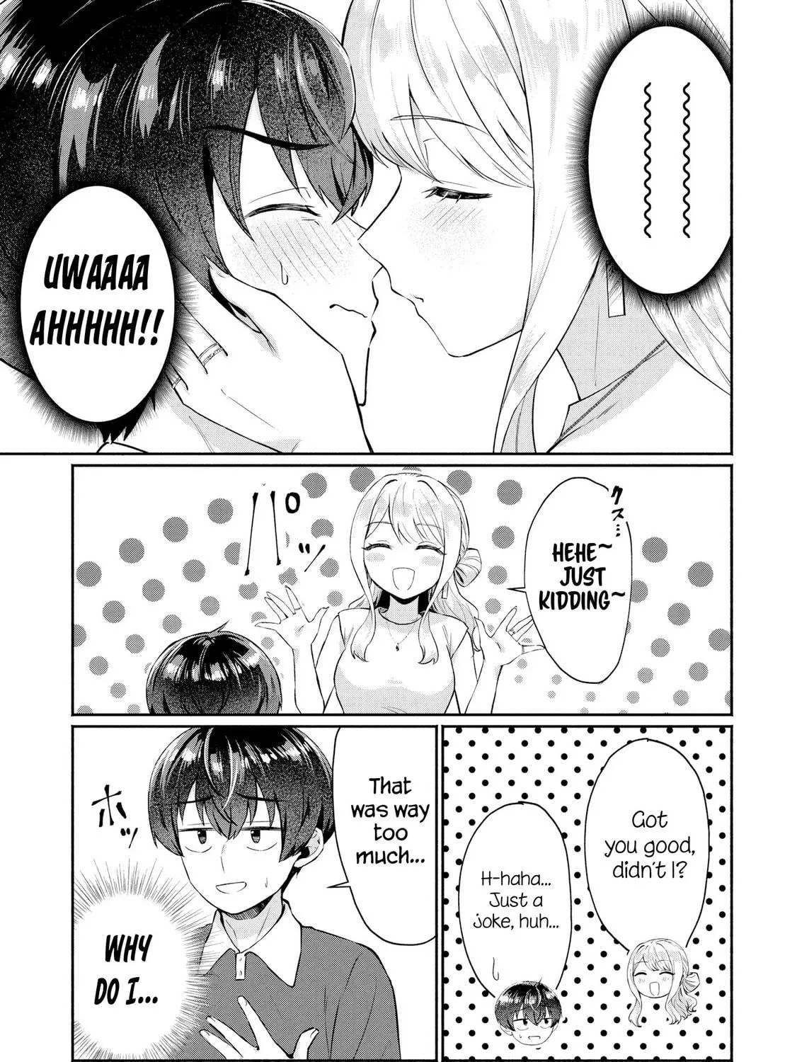 Douyara Ore wa Imadoki Gal na Toshiue Osananajimi kara Gekiomo Kanjou wo Mukerareteirurashii Chapter 6 page 9 - 