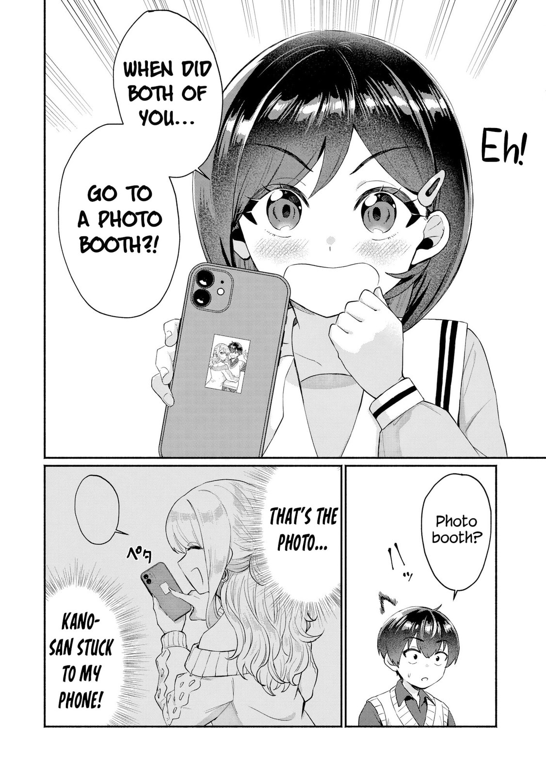 Douyara Ore wa Imadoki Gal na Toshiue Osananajimi kara Gekiomo Kanjou wo Mukerareteirurashii Chapter 8 page 4 - 