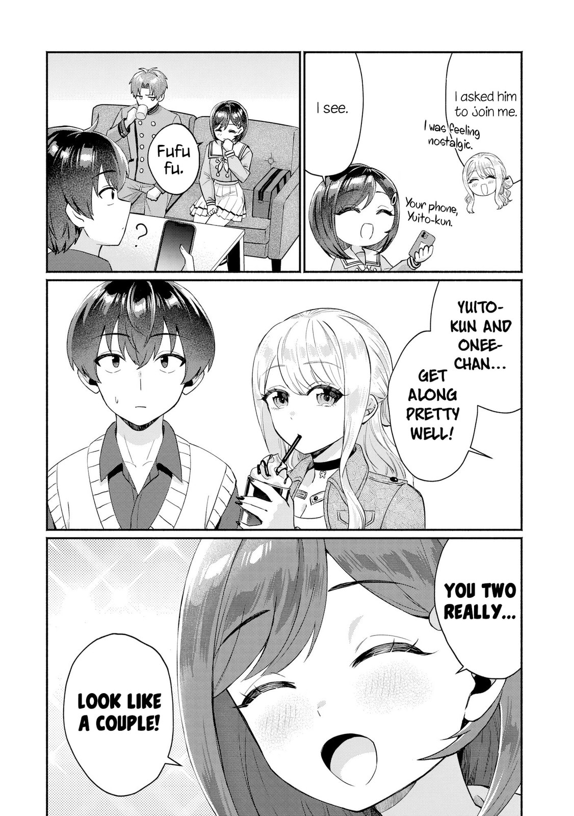 Douyara Ore wa Imadoki Gal na Toshiue Osananajimi kara Gekiomo Kanjou wo Mukerareteirurashii Chapter 8 page 6 - 