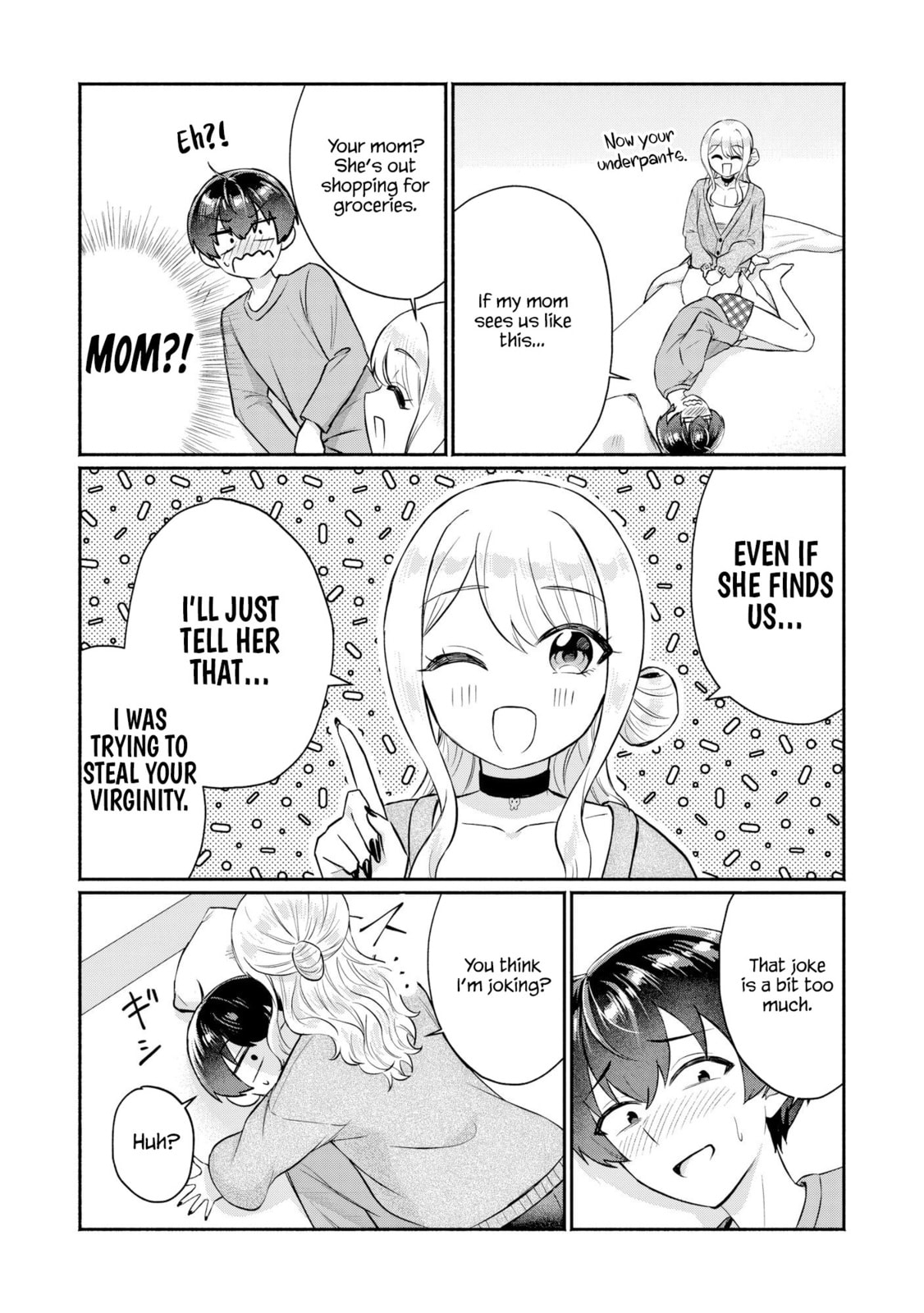 Douyara Ore wa Imadoki Gal na Toshiue Osananajimi kara Gekiomo Kanjou wo Mukerareteirurashii Chapter 9 page 4 - 