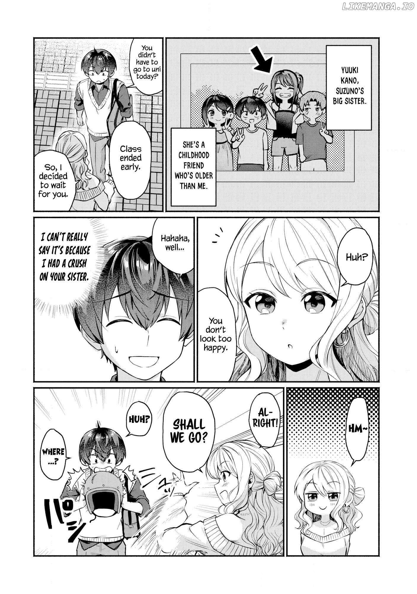 Douyara Ore wa imadoki Gal na Toshiue Osananajimi kara Gekiomokanjou wo Mukerareteirurashii Chapter 1 page 10 - 