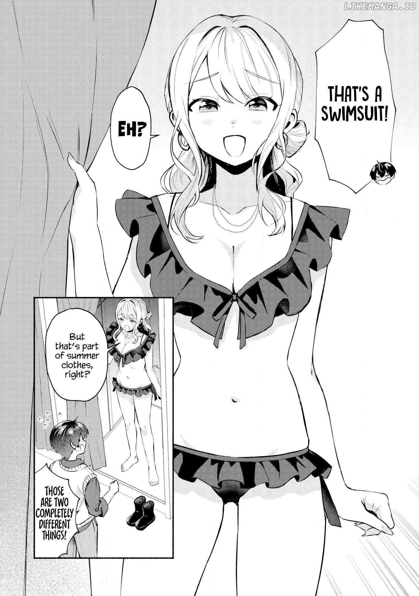 Douyara Ore wa imadoki Gal na Toshiue Osananajimi kara Gekiomokanjou wo Mukerareteirurashii Chapter 2 page 10 - 